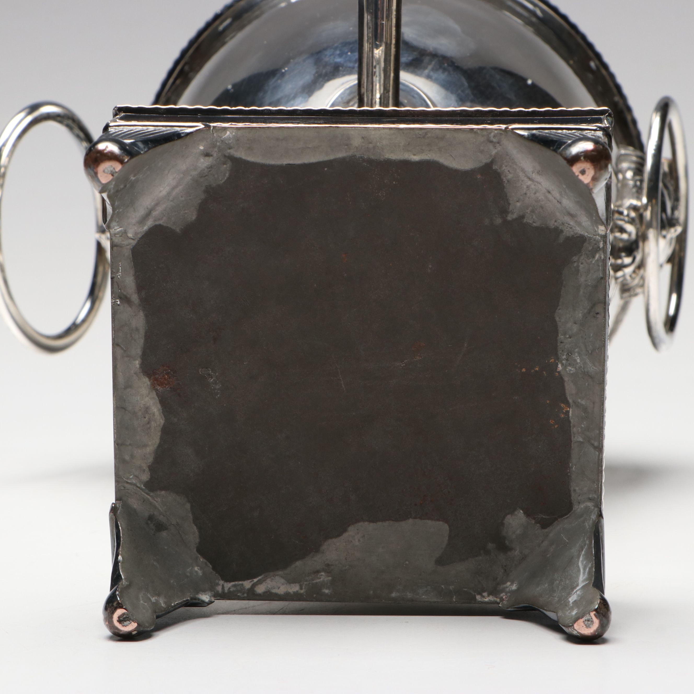 Neoclassical Style Silver Plate Footed Samovar