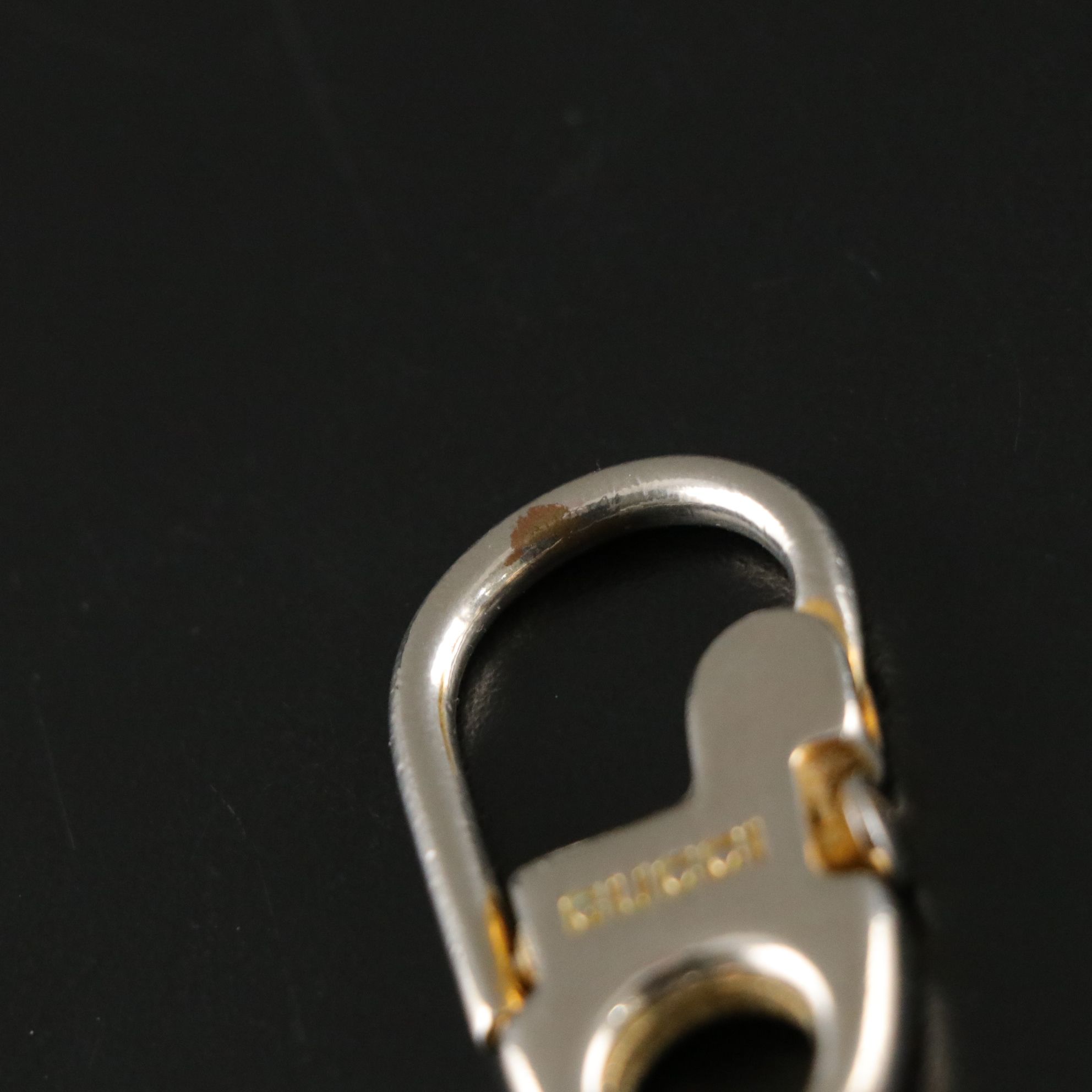 Gucci Interlocking GG Logo Keychain