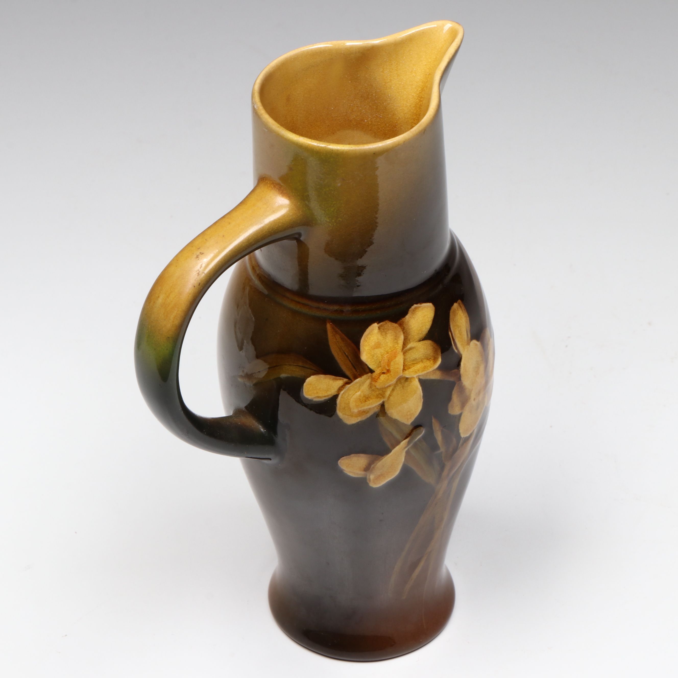 Elizabeth Neave Lincoln for Rookwood Pottery Standard Glaze Pitcher, 1894