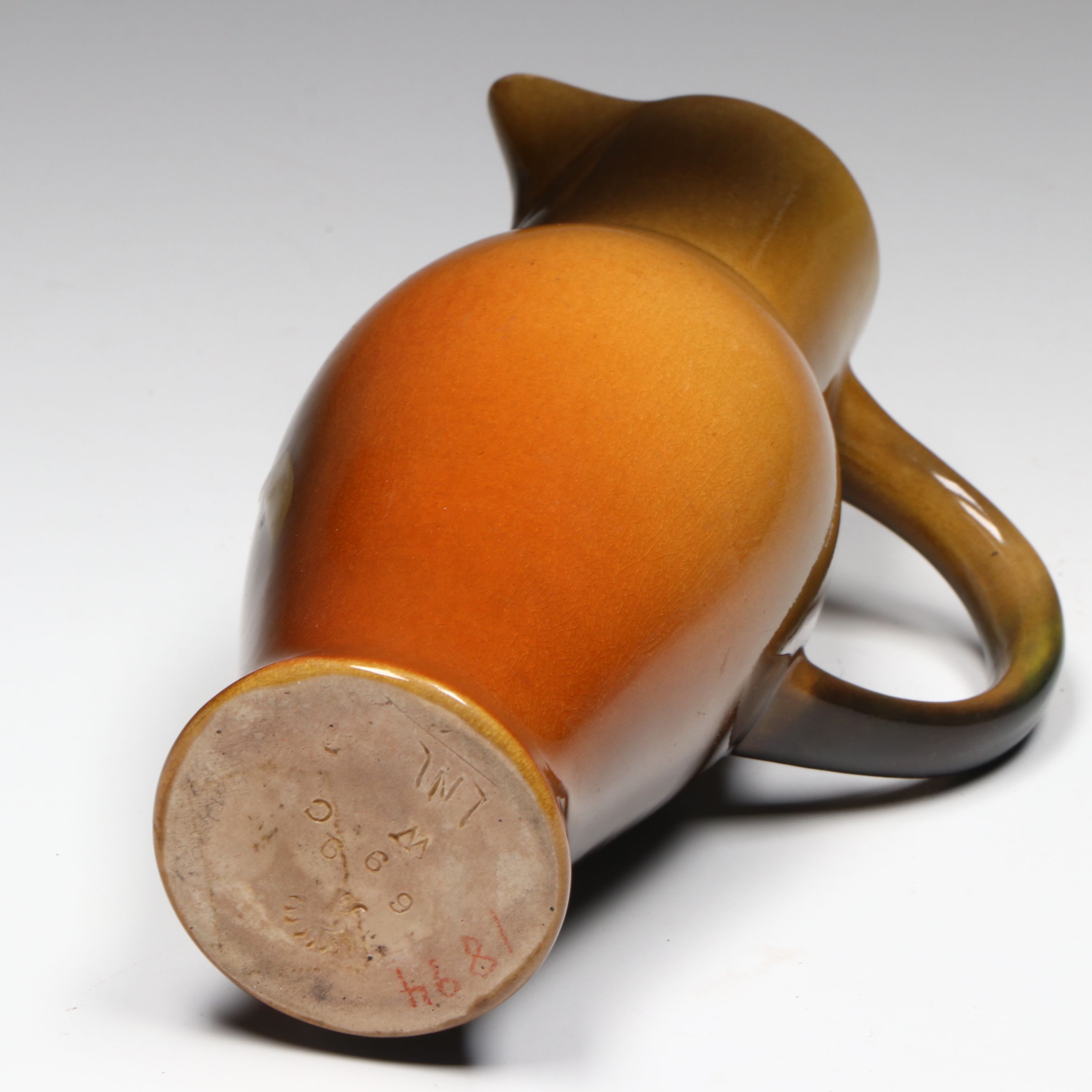 Elizabeth Neave Lincoln for Rookwood Pottery Standard Glaze Pitcher, 1894