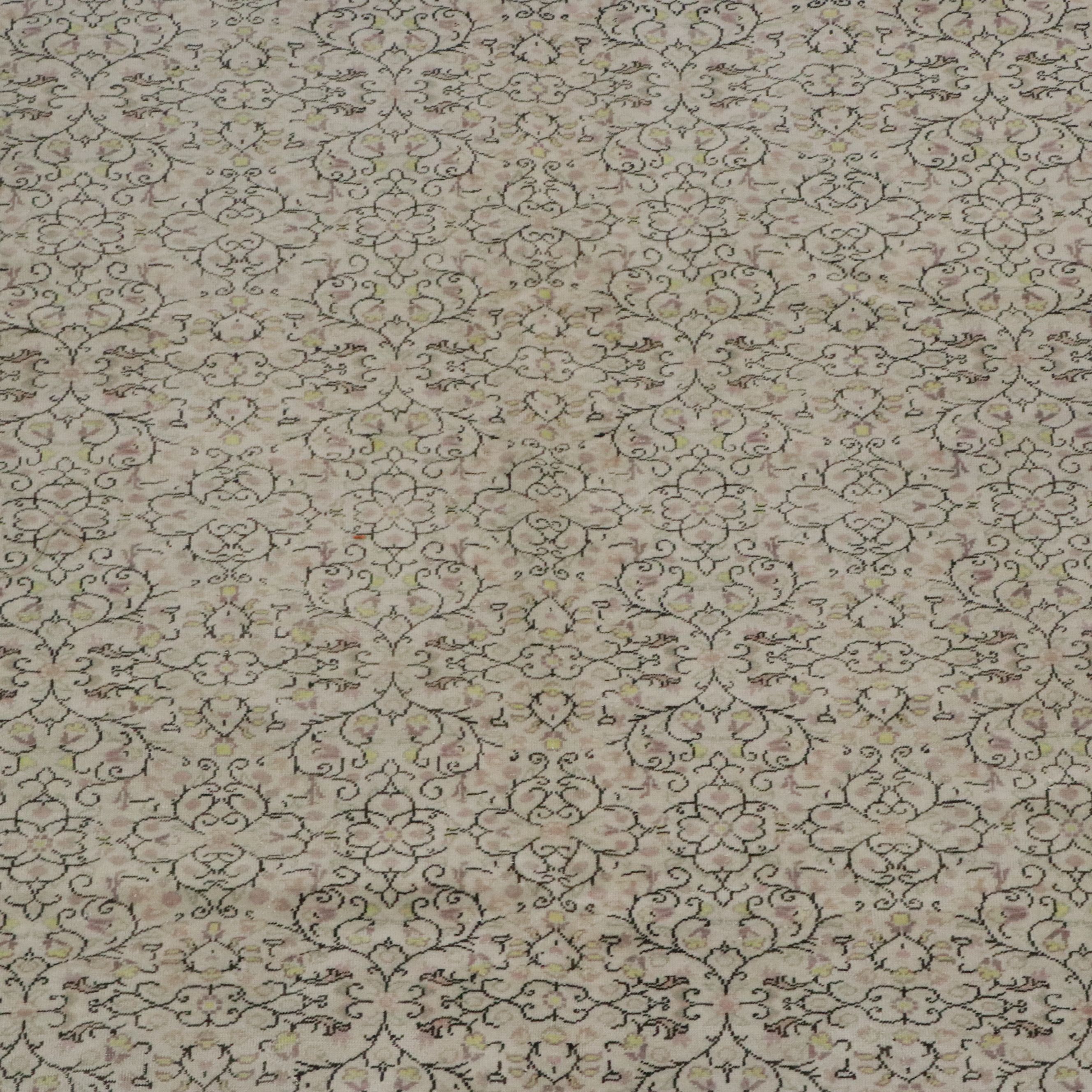 5'4 x 9'5 Hand-Knotted Turkish Oushak Area Rug