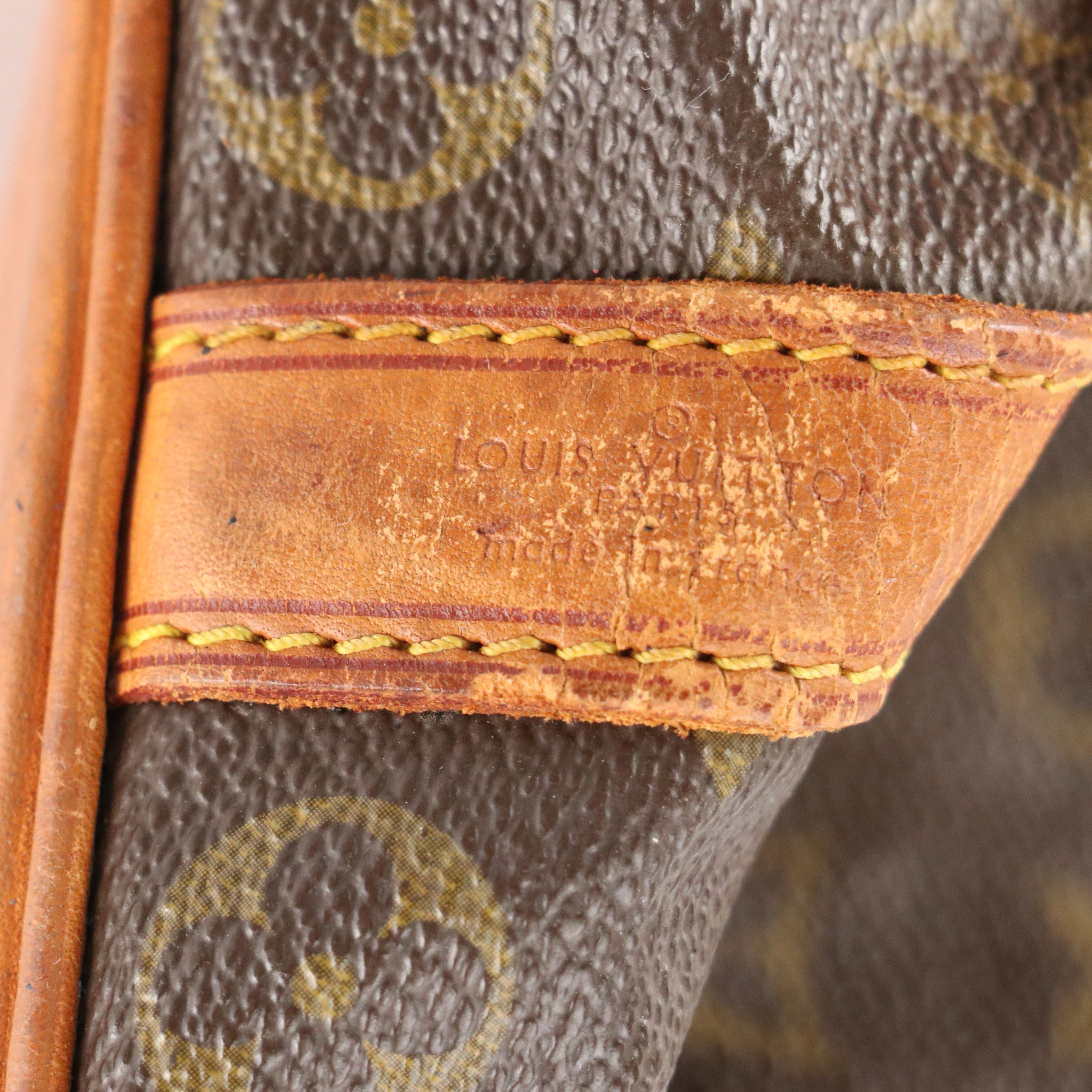 Louis Vuitton Petit Noé Drawstring Bag in Monogram Canvas and Leather