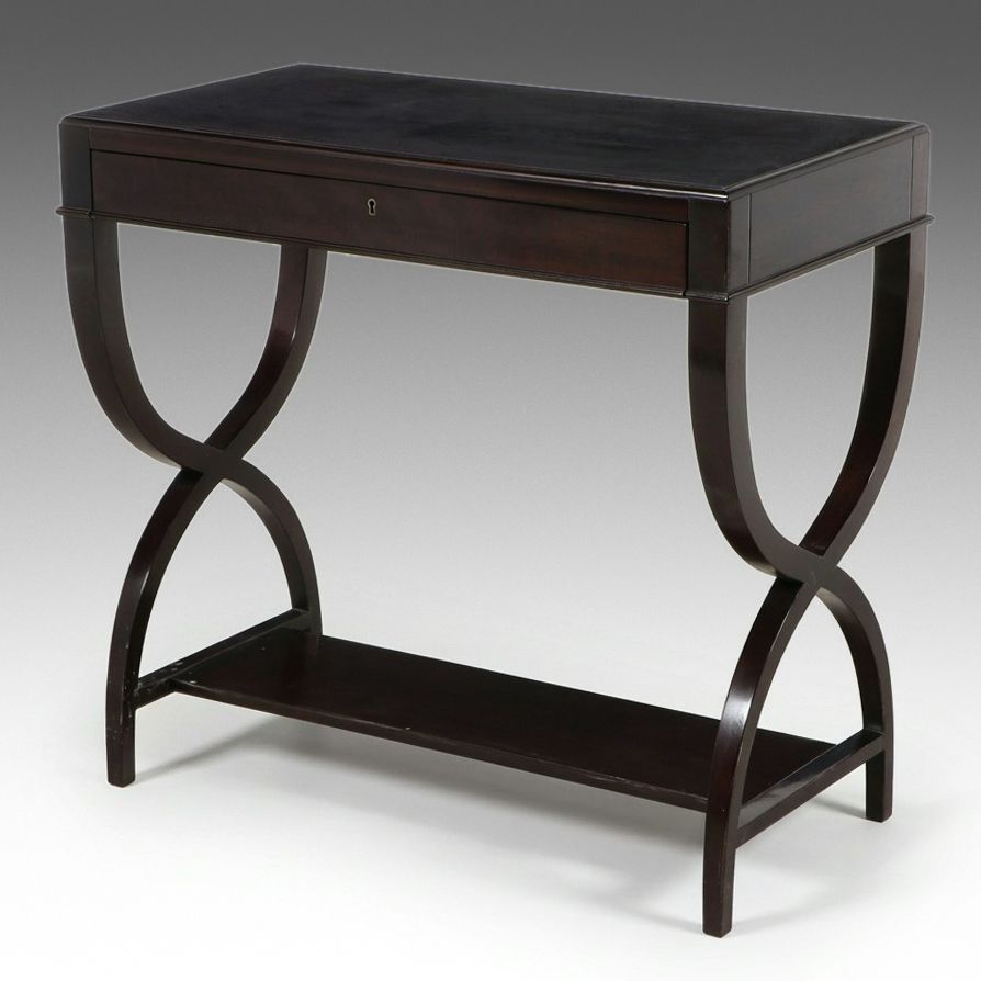 Councill Craftsmen Regency Style Curule Console Table, Late 20th Century