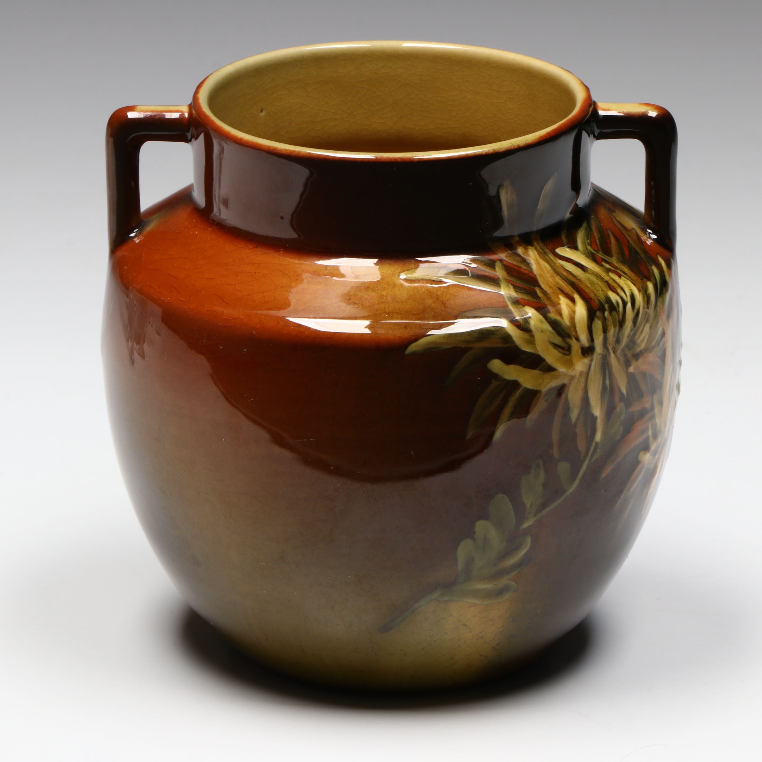 Emma D. Foertmeyer for Rookwood Pottery Vase, 1890
