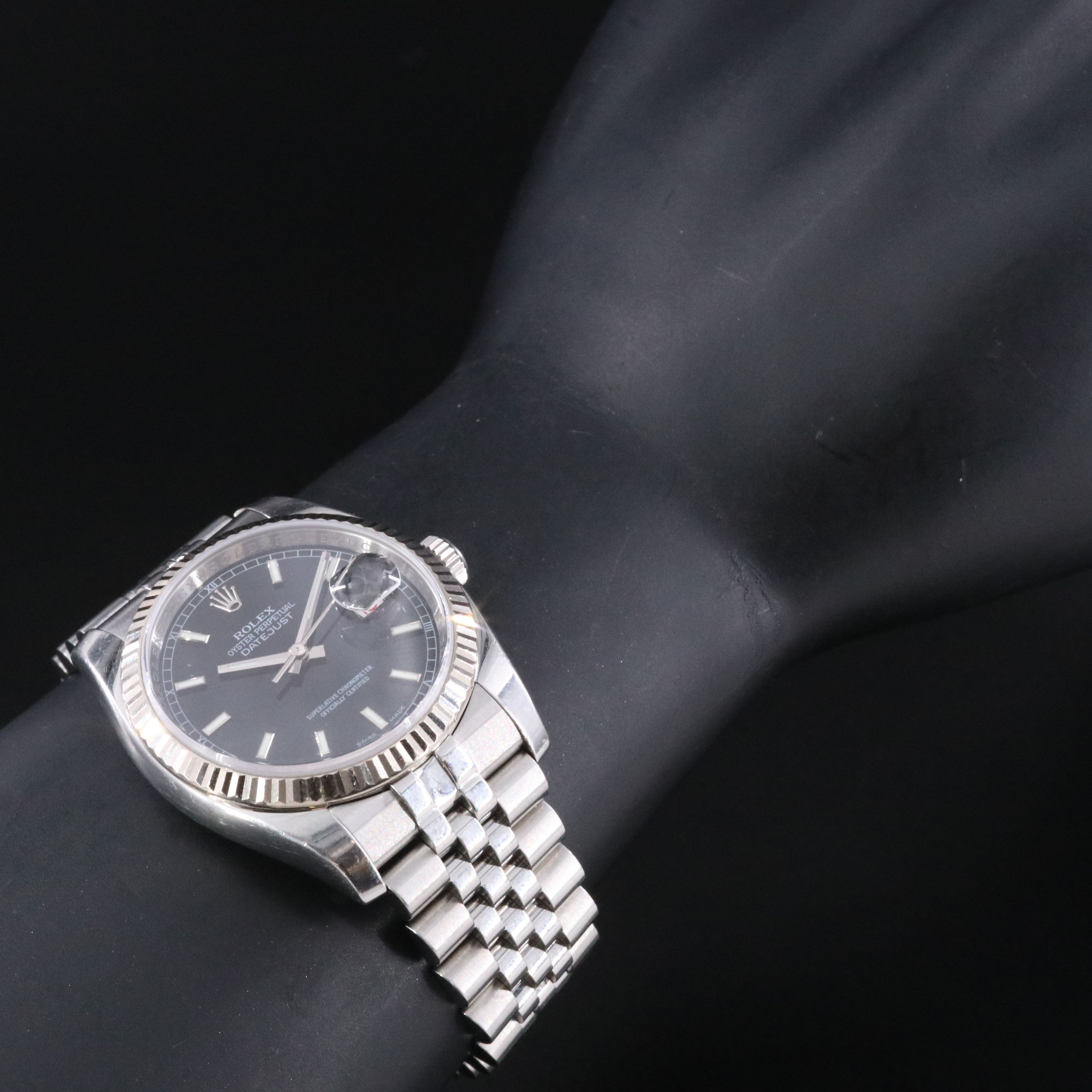 2007 Rolex Datejust Roulette Wheel Datejust Watch Ref. 116234 Watch