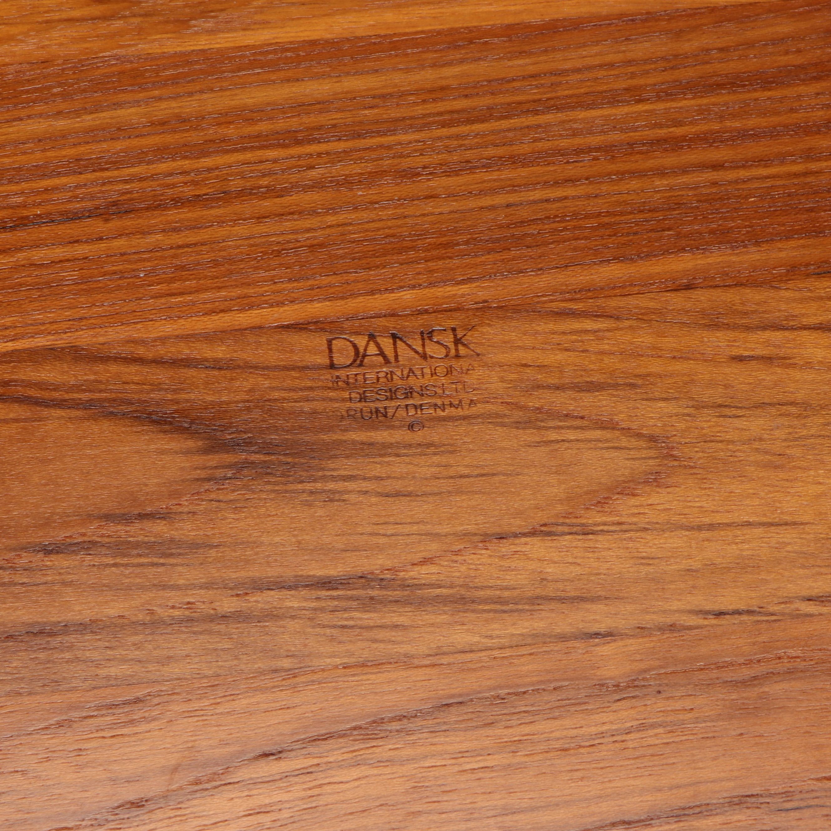 Dansk Wooden Cheese Board and Knife with More Wooden Serveware