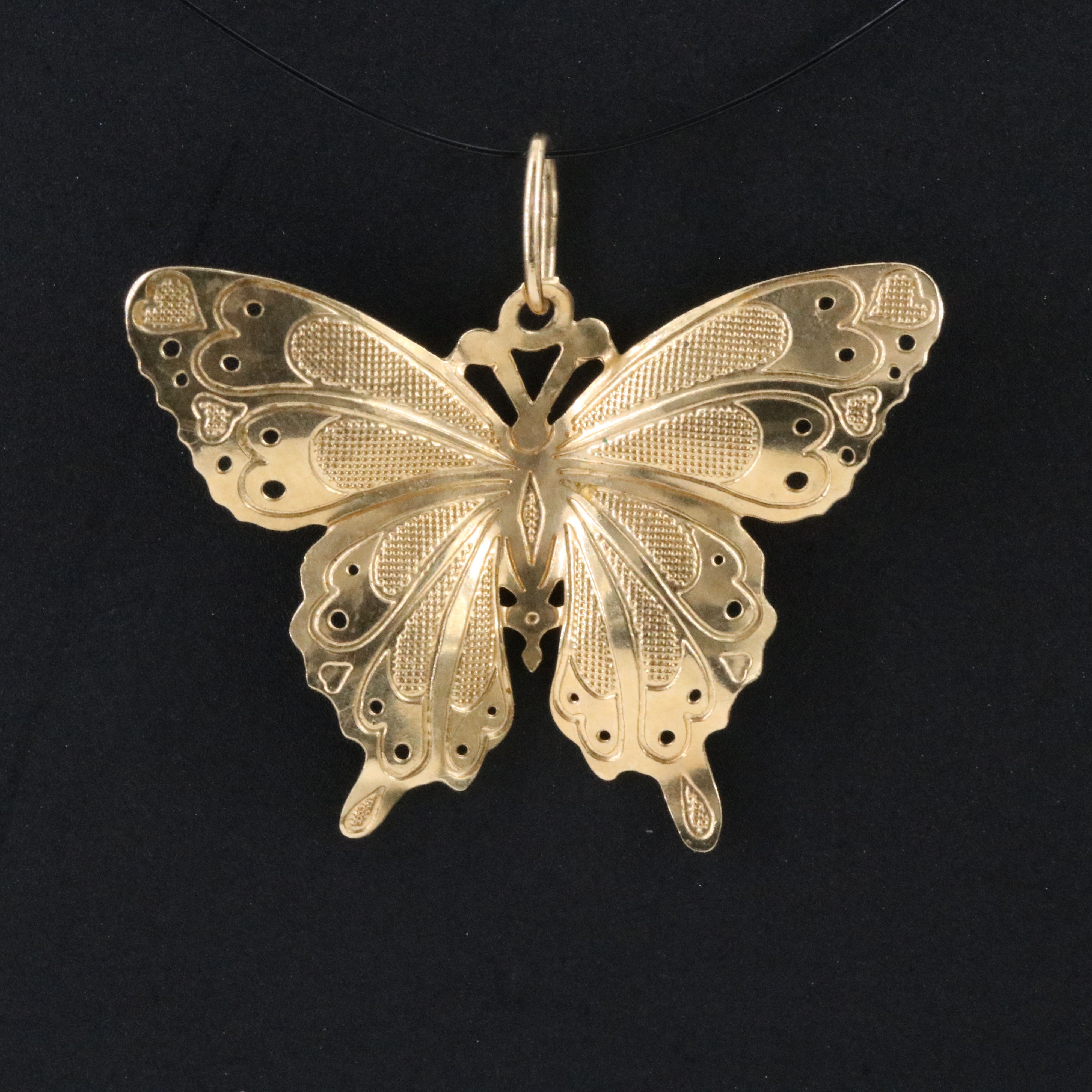 14K Butterfly Pendant