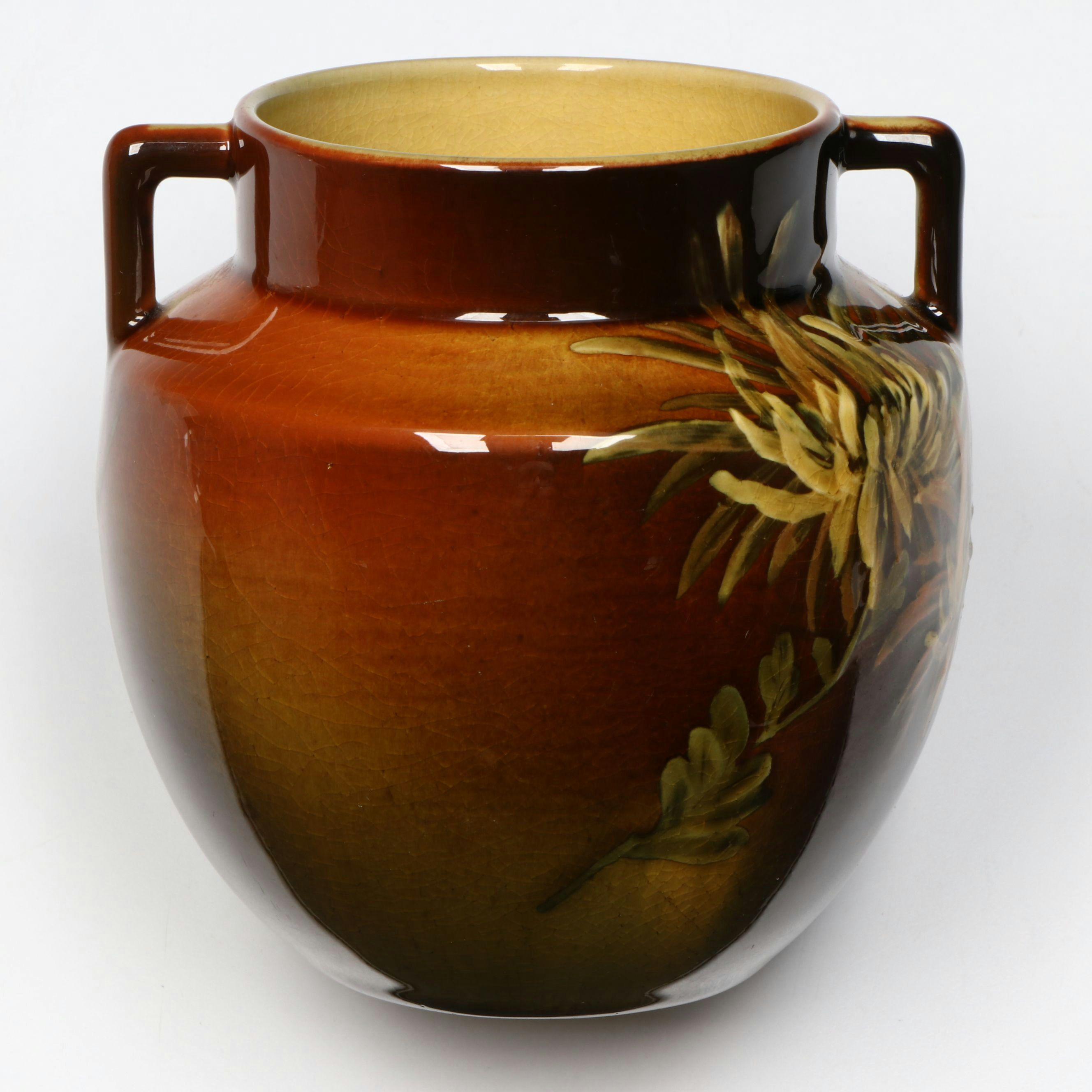 Emma D. Foertmeyer for Rookwood Pottery Vase, 1890