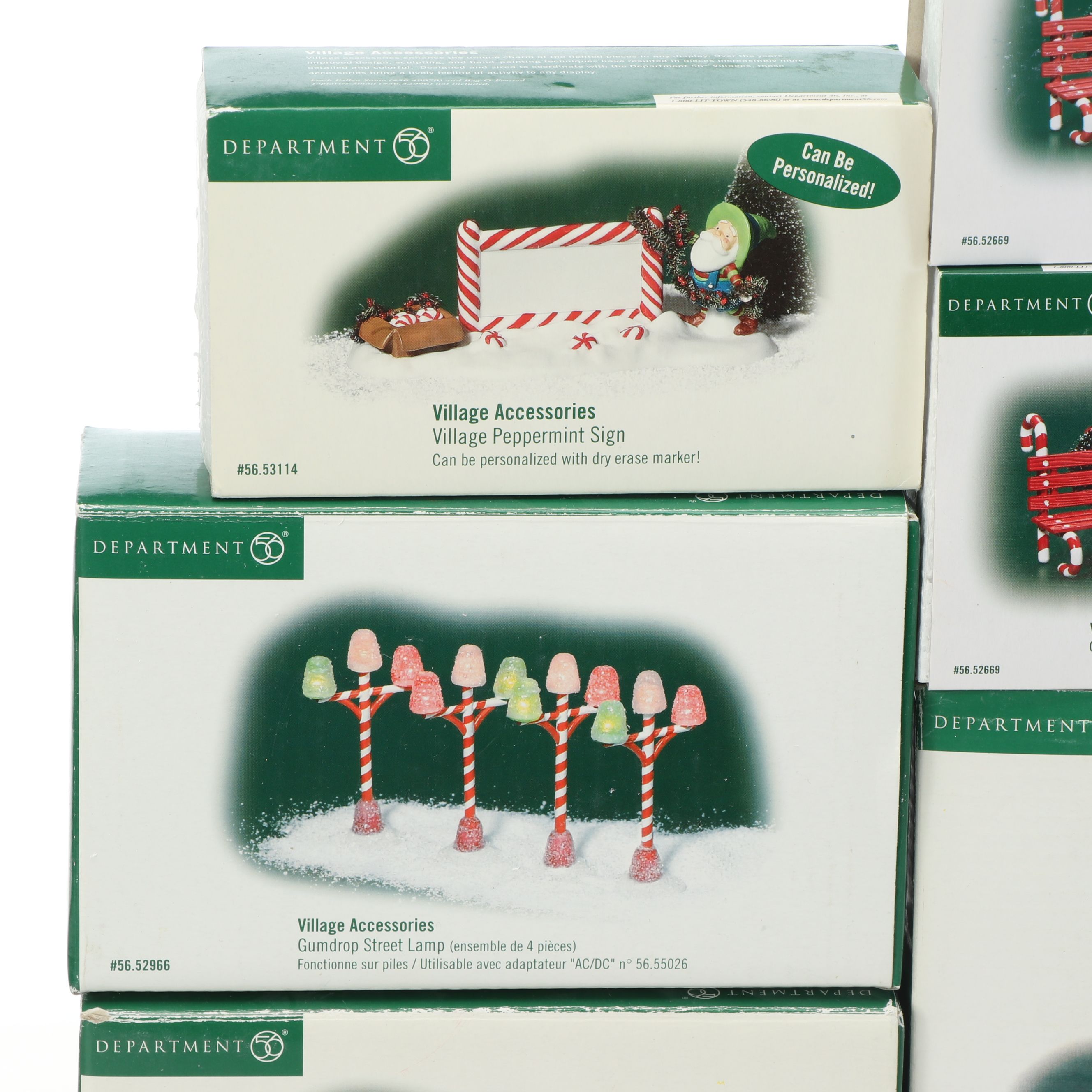 Department 56 Christmas Village Buildings and Accessories