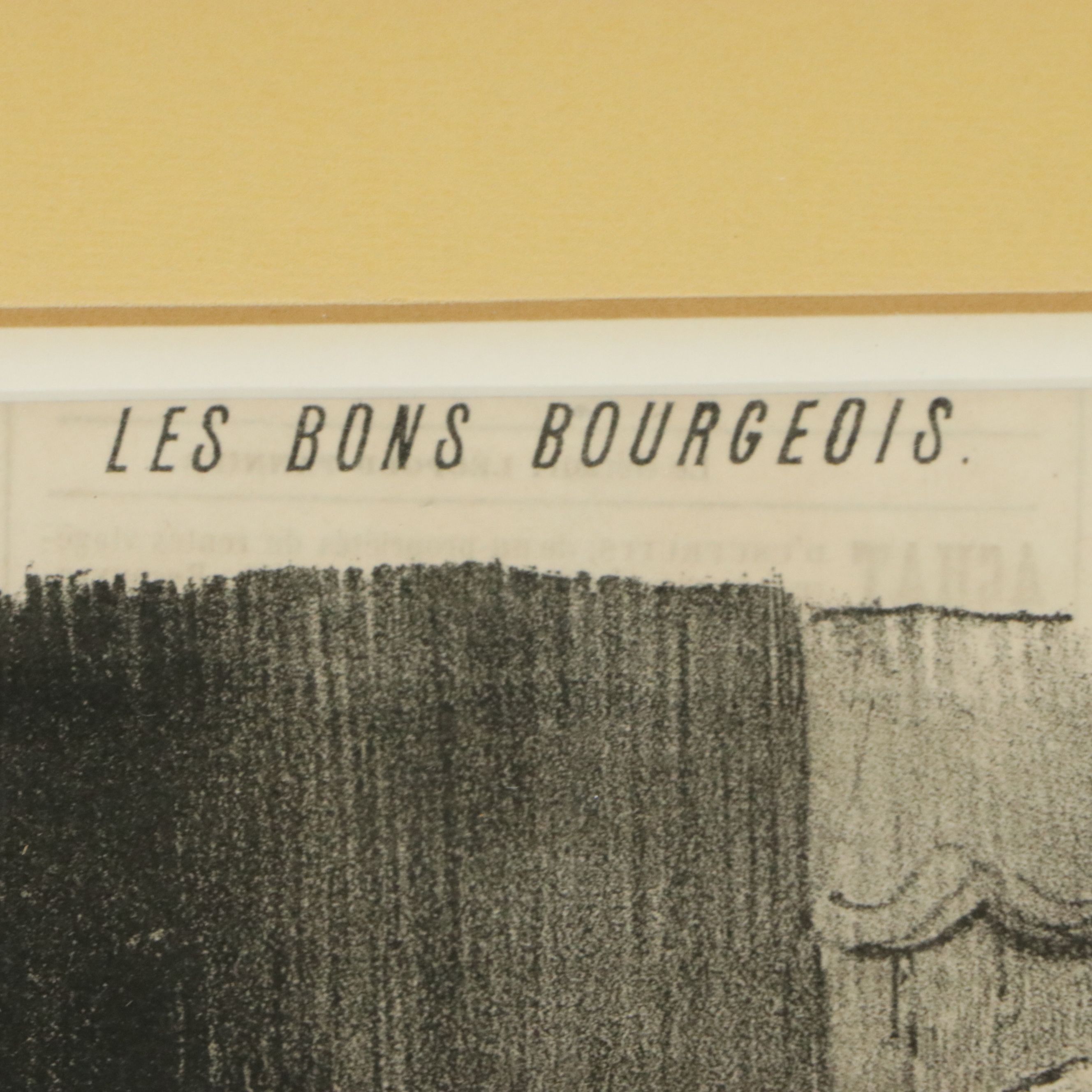 After Honoré Daumier Lithograph "Trois Heures du Matin...," 1847