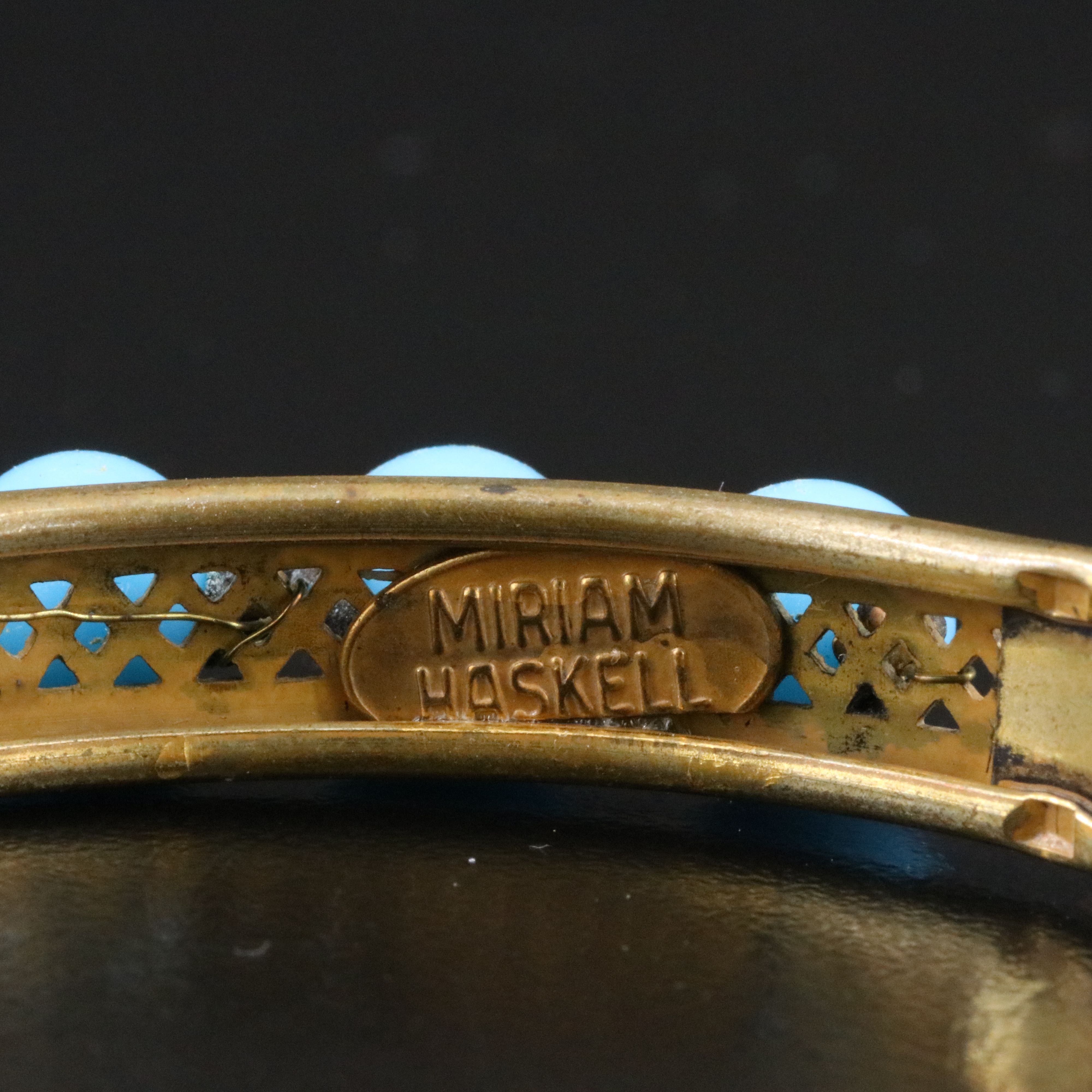 Miriam Haskell Jewelry with Glass Pearls and Mother-of-Pearl