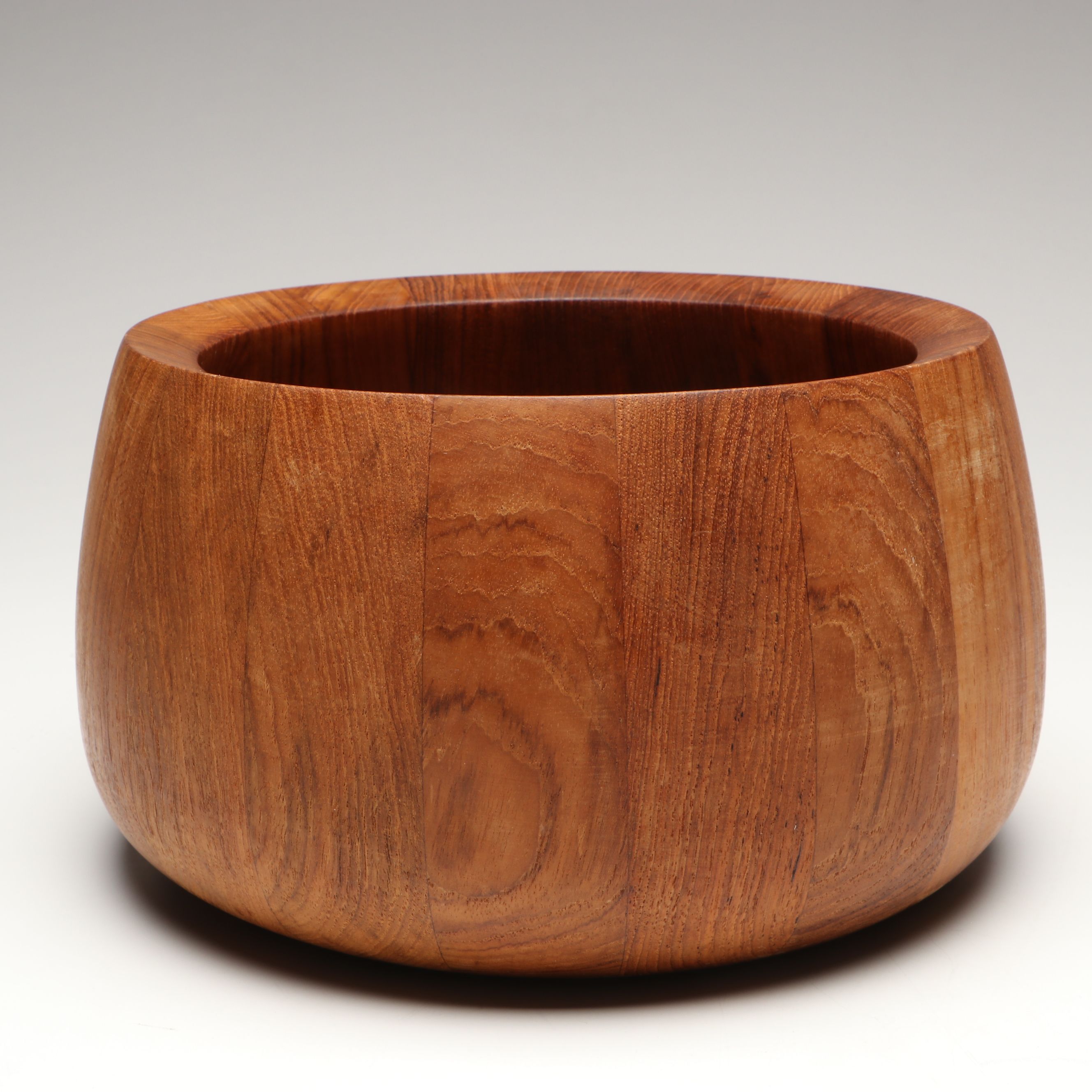 Dansk Mid Century Modern Teak Wood Serving and Salad Bowls