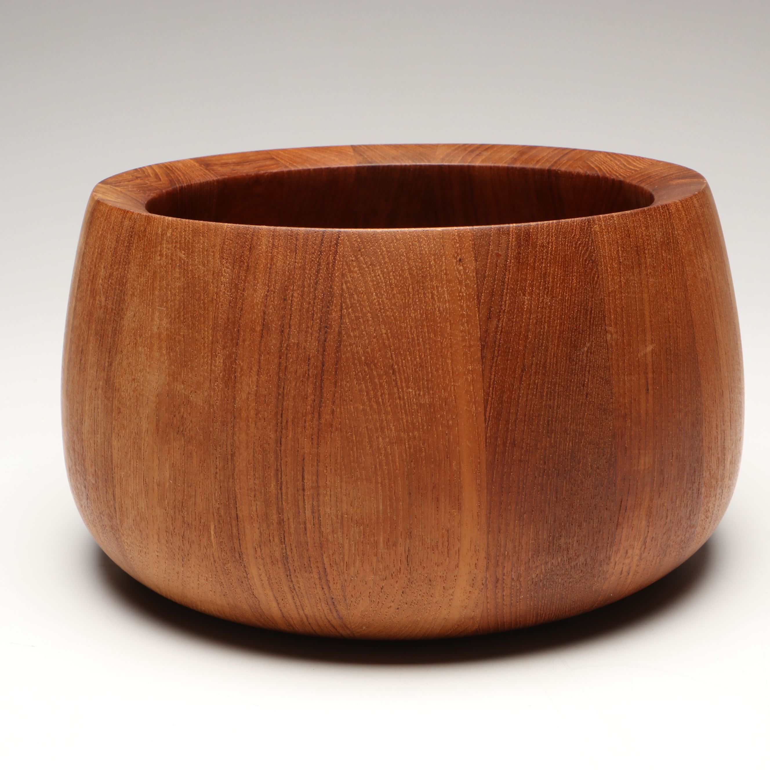 Dansk Mid Century Modern Teak Wood Serving and Salad Bowls