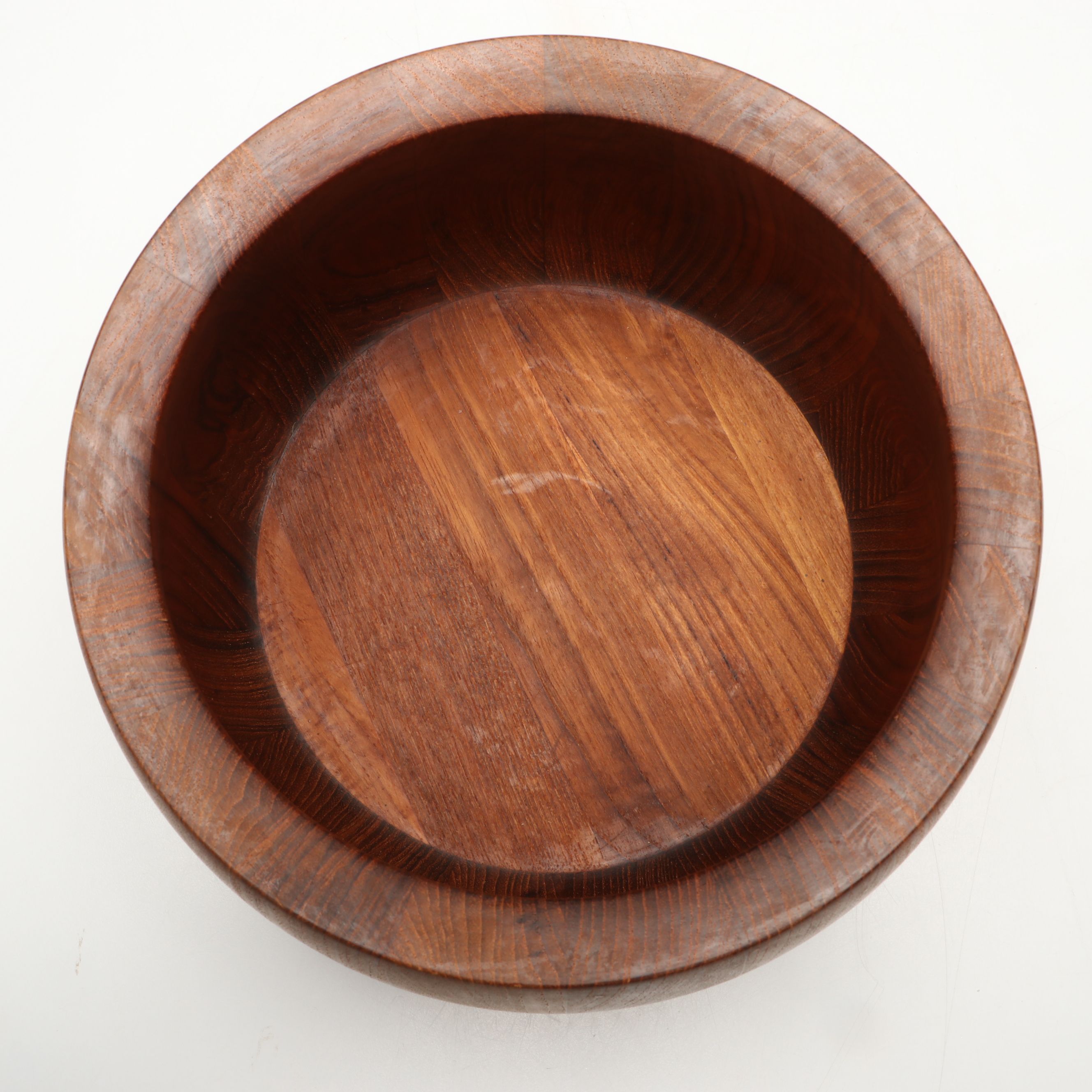 Dansk Mid Century Modern Teak Wood Serving and Salad Bowls