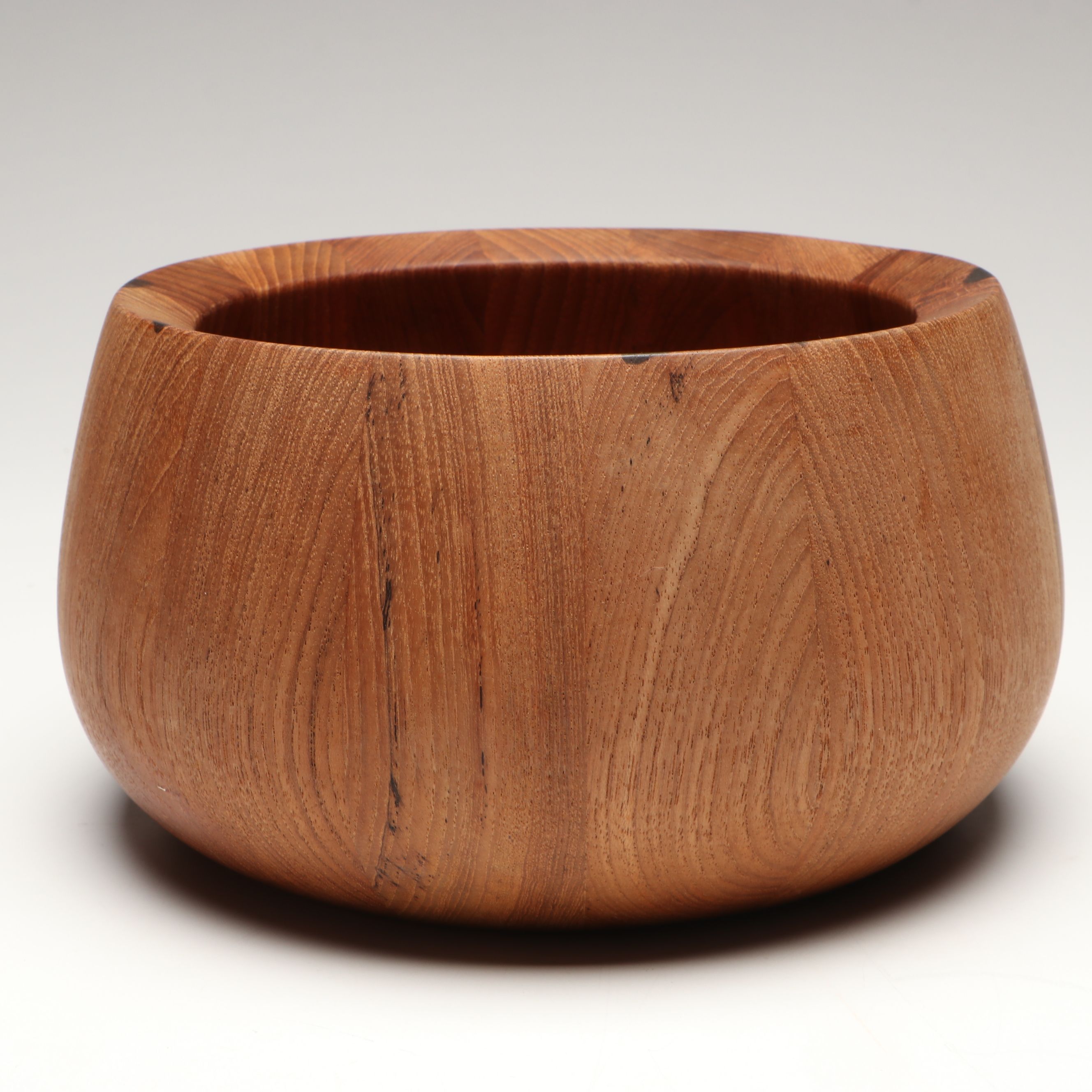 Dansk Mid Century Modern Teak Wood Serving and Salad Bowls