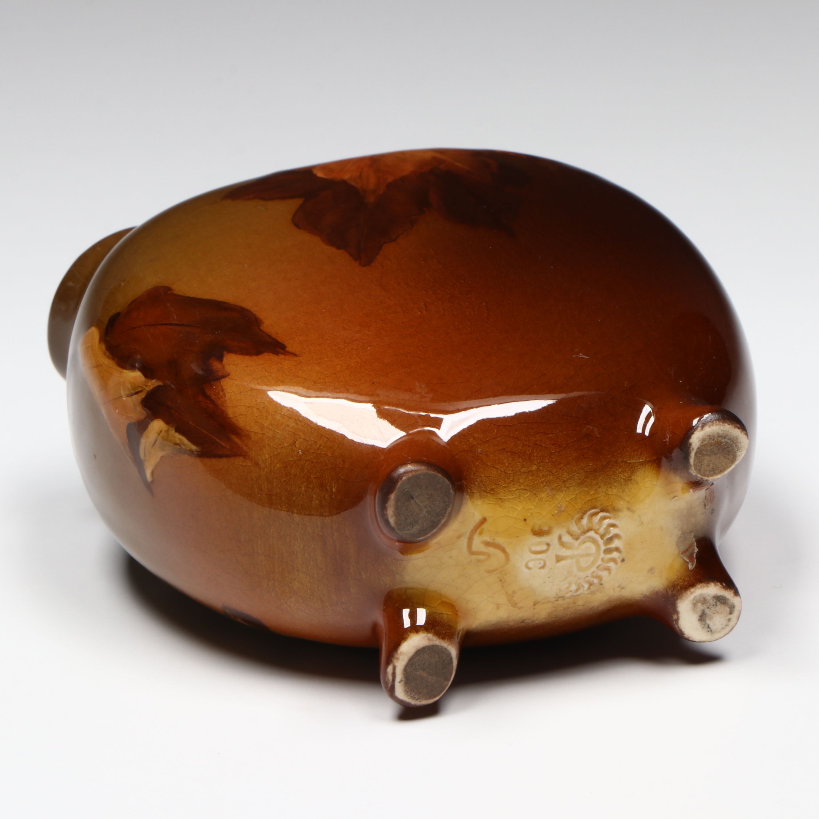 Carolyn Francis Steinle for Rookwood Pottery Footed Cabinet Vase, 1900