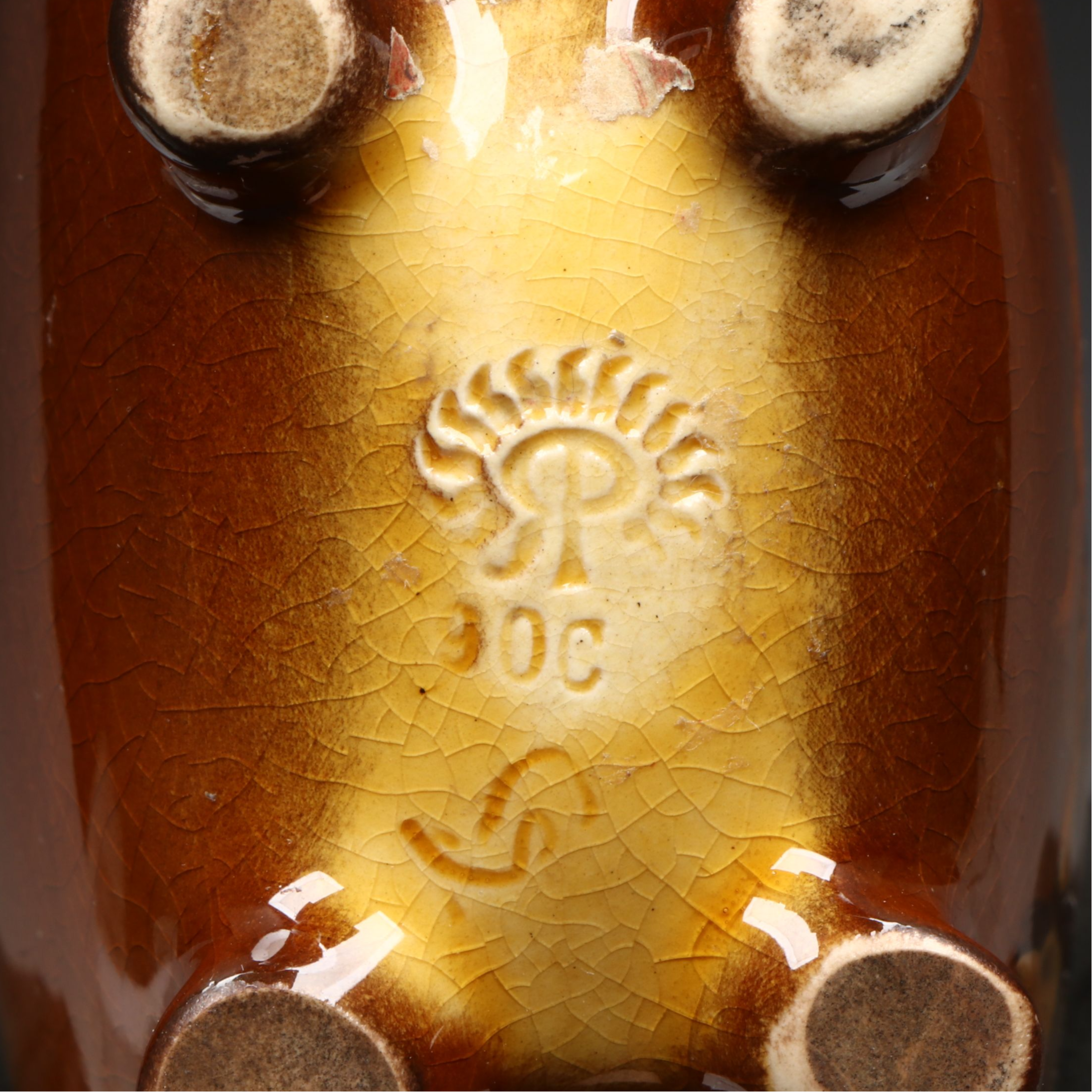 Carolyn Francis Steinle for Rookwood Pottery Footed Cabinet Vase, 1900