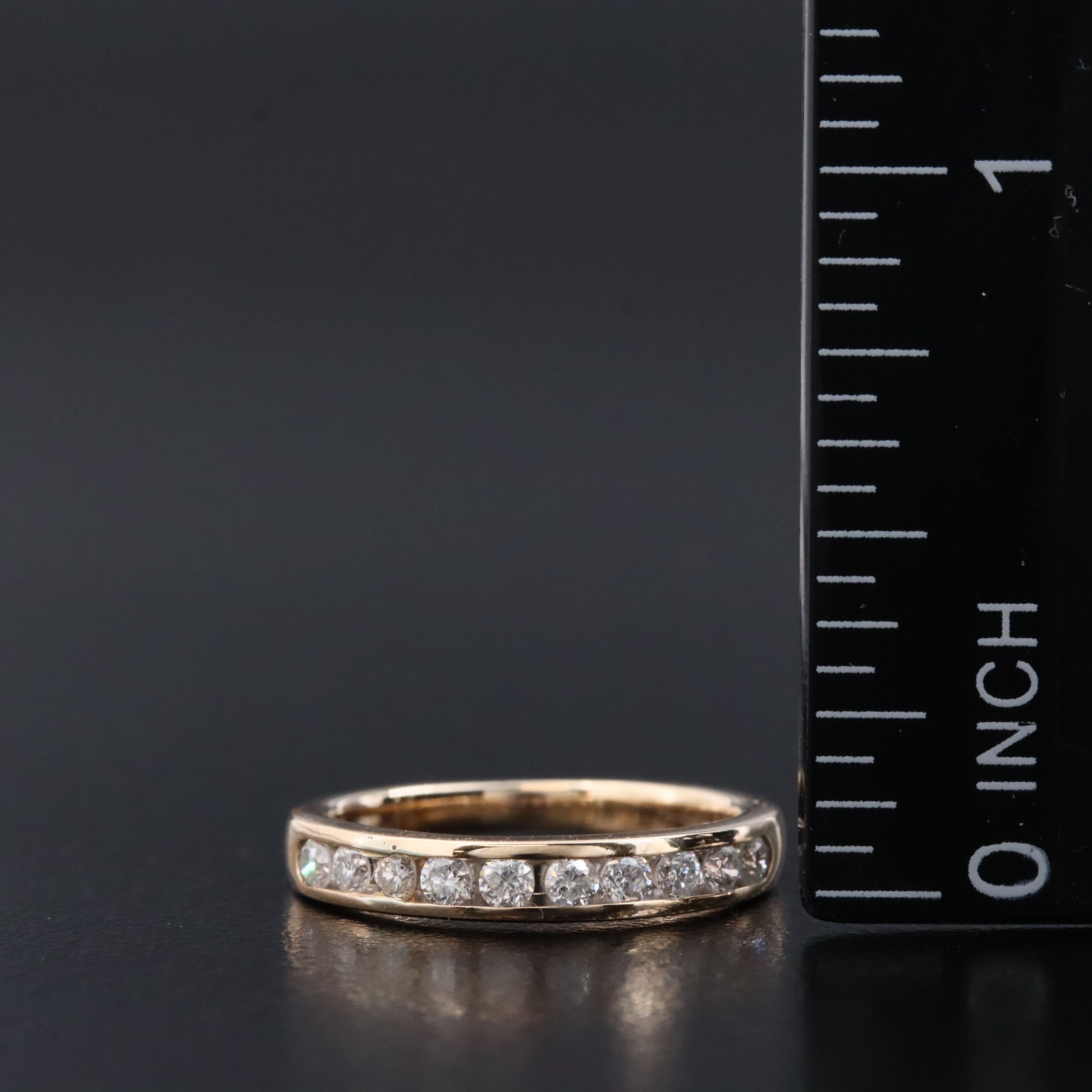 14K 0.30 CTW Diamond Stackable Ring
