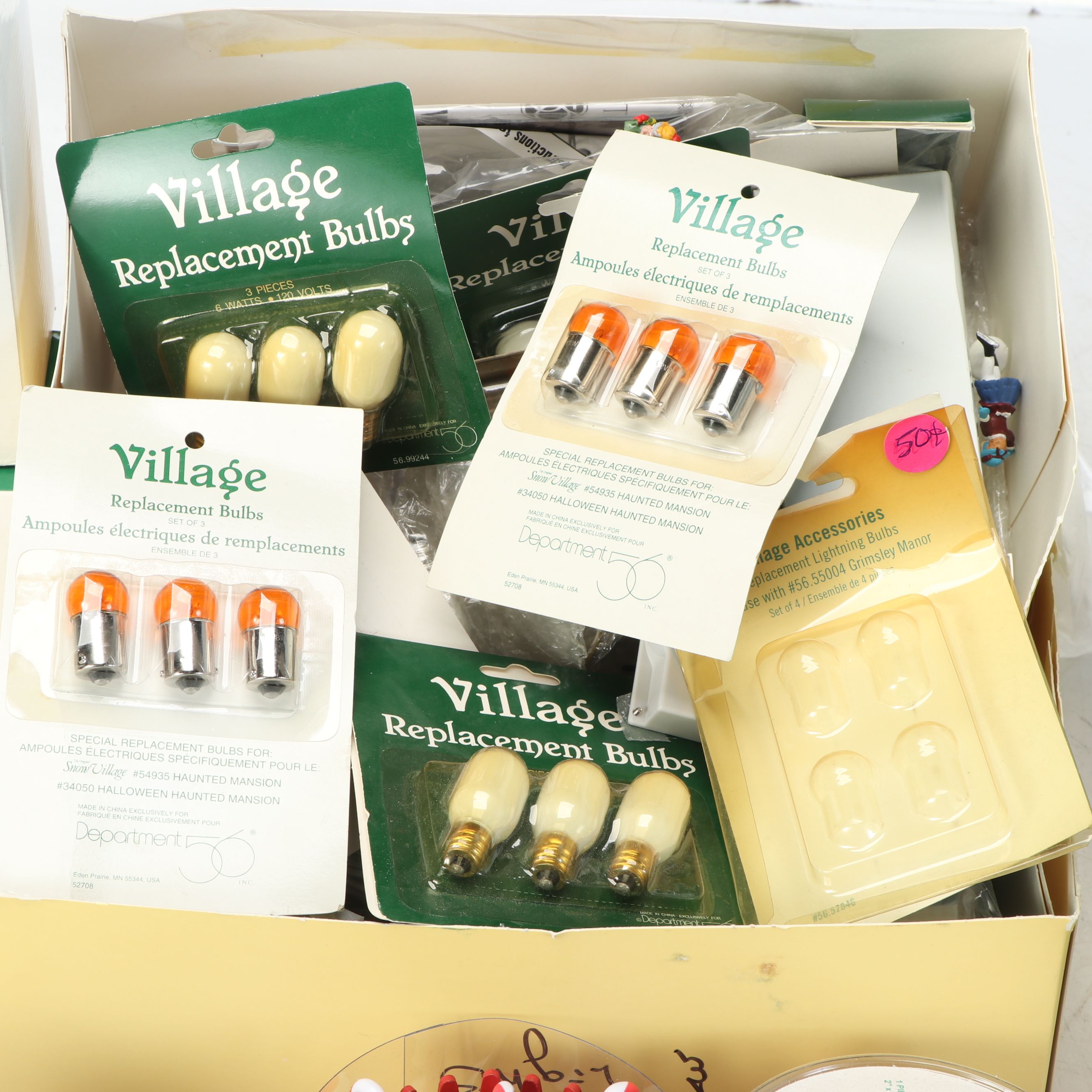 Department 56 Christmas Village Lighting and Accessories