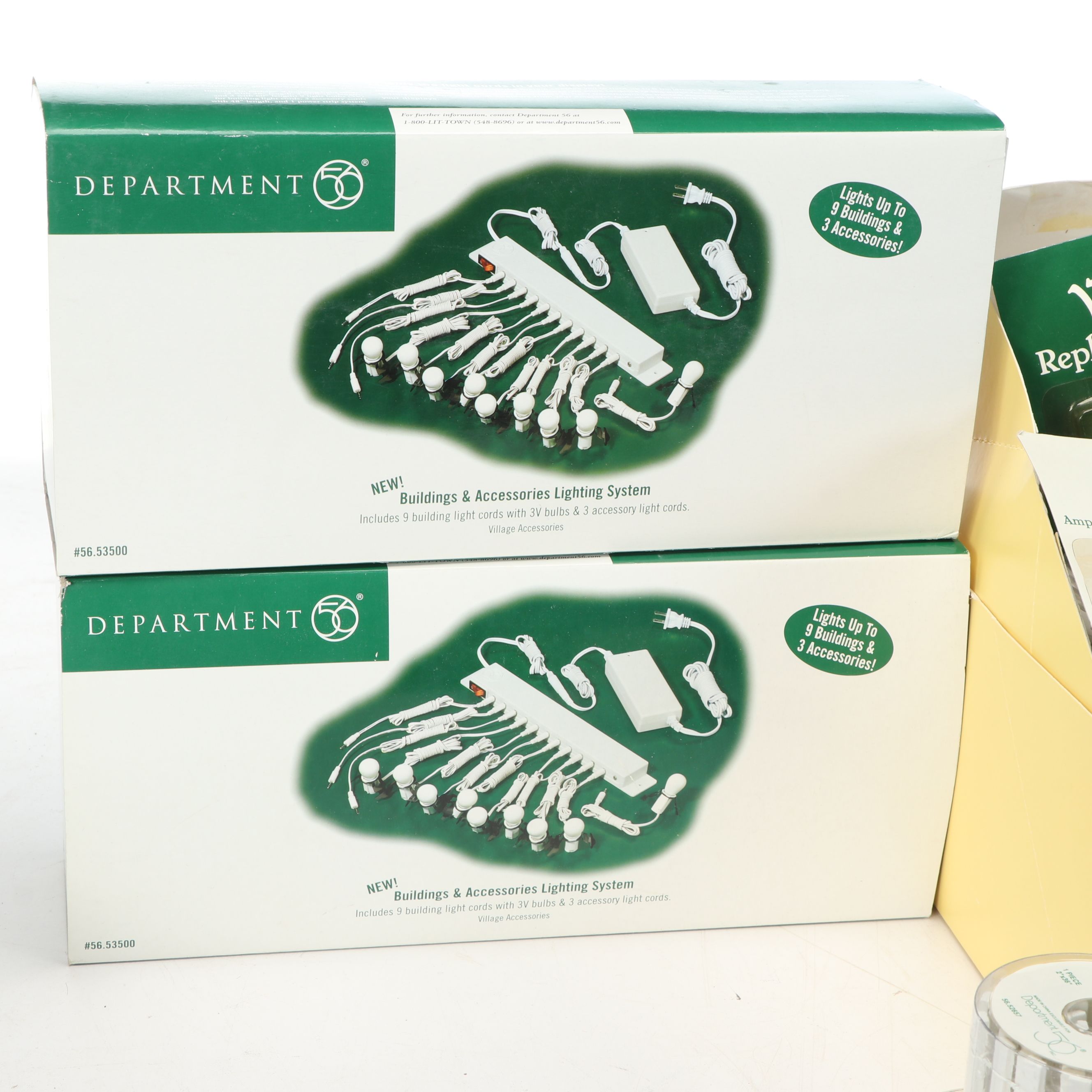 Department 56 Christmas Village Lighting and Accessories