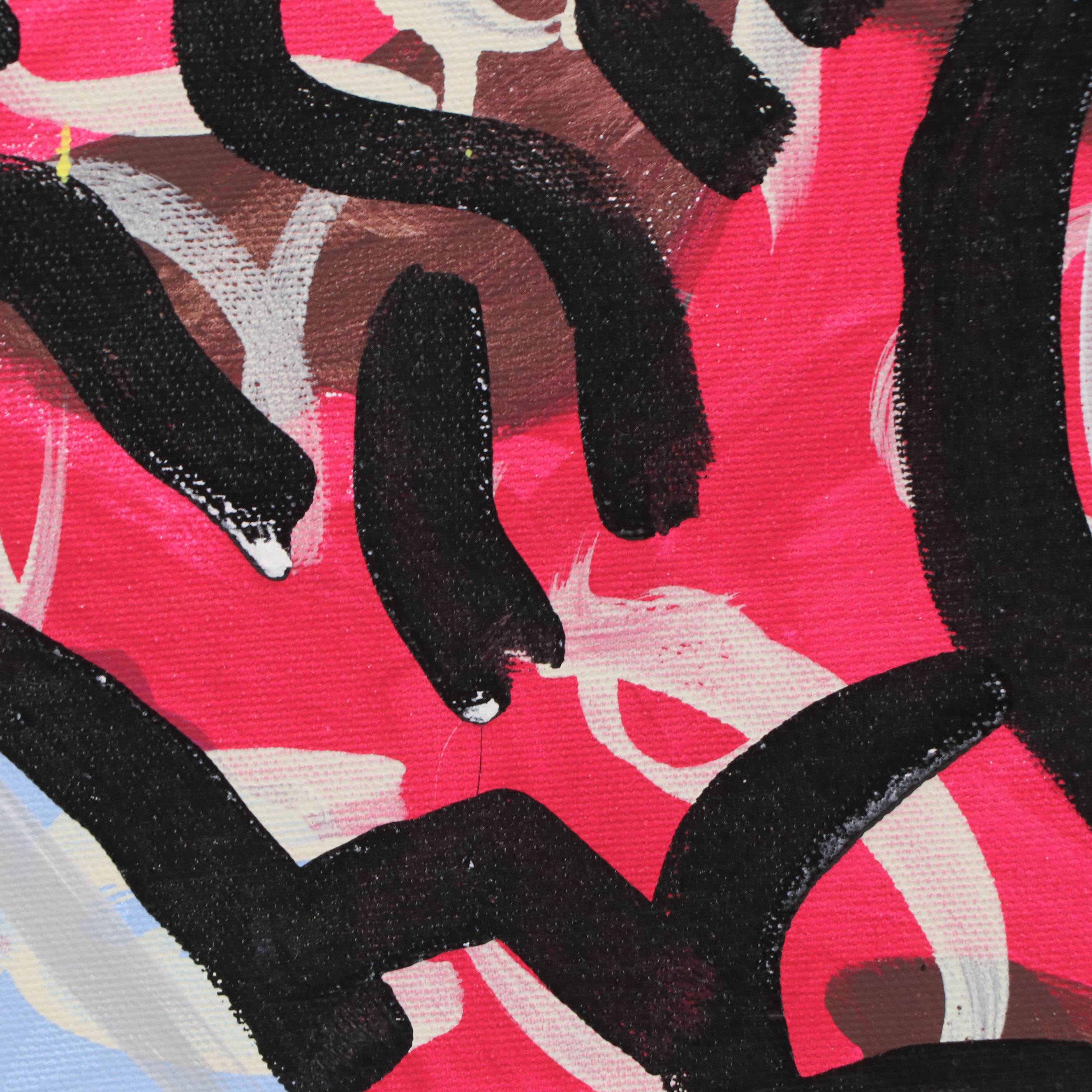 Scott Einsig Acrylic Painting on Canvas "Untitled Original," 2010