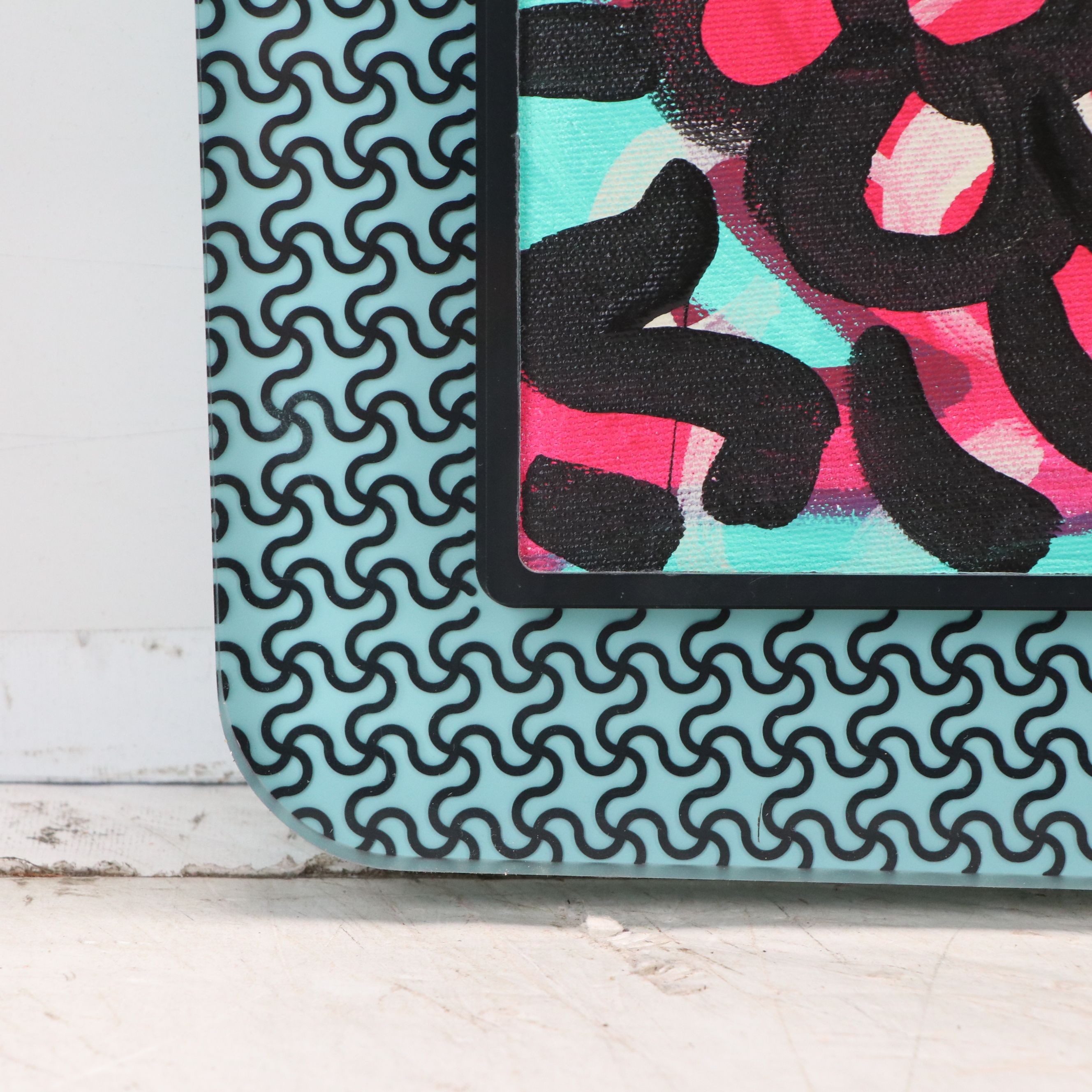 Scott Einsig Acrylic Painting on Canvas "Untitled Original," 2010