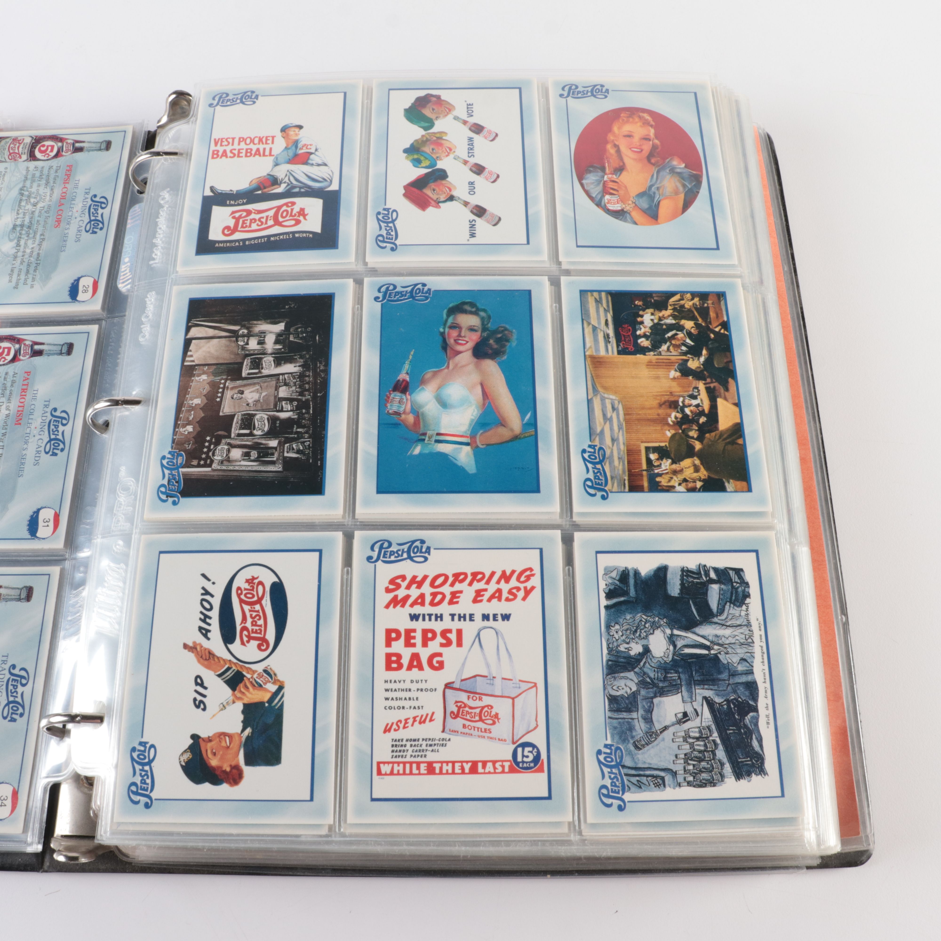 Group of Baseball and Football Cards, Pepsi Trading Cards, Supplies and More