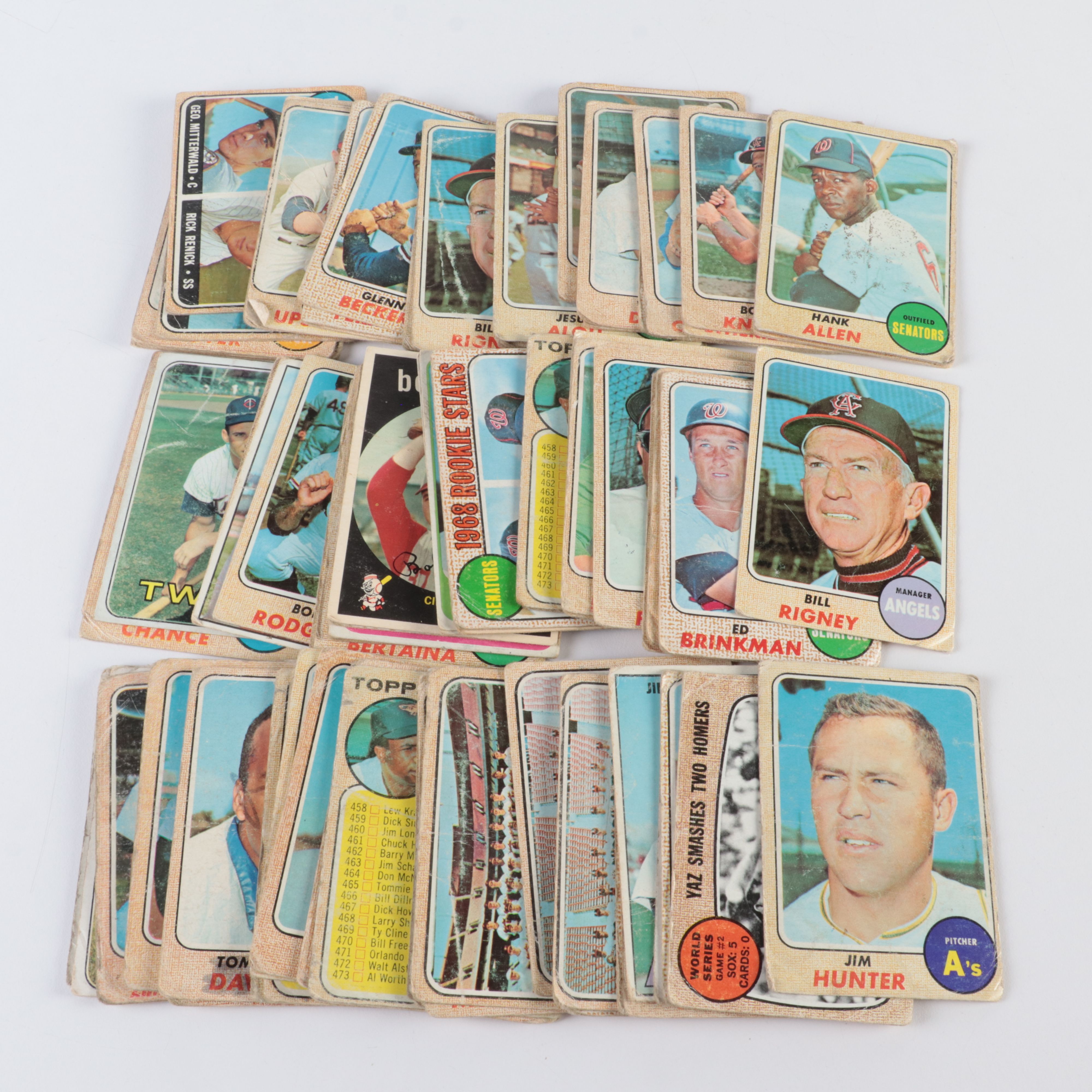 Group of Baseball and Football Cards, Pepsi Trading Cards, Supplies and More