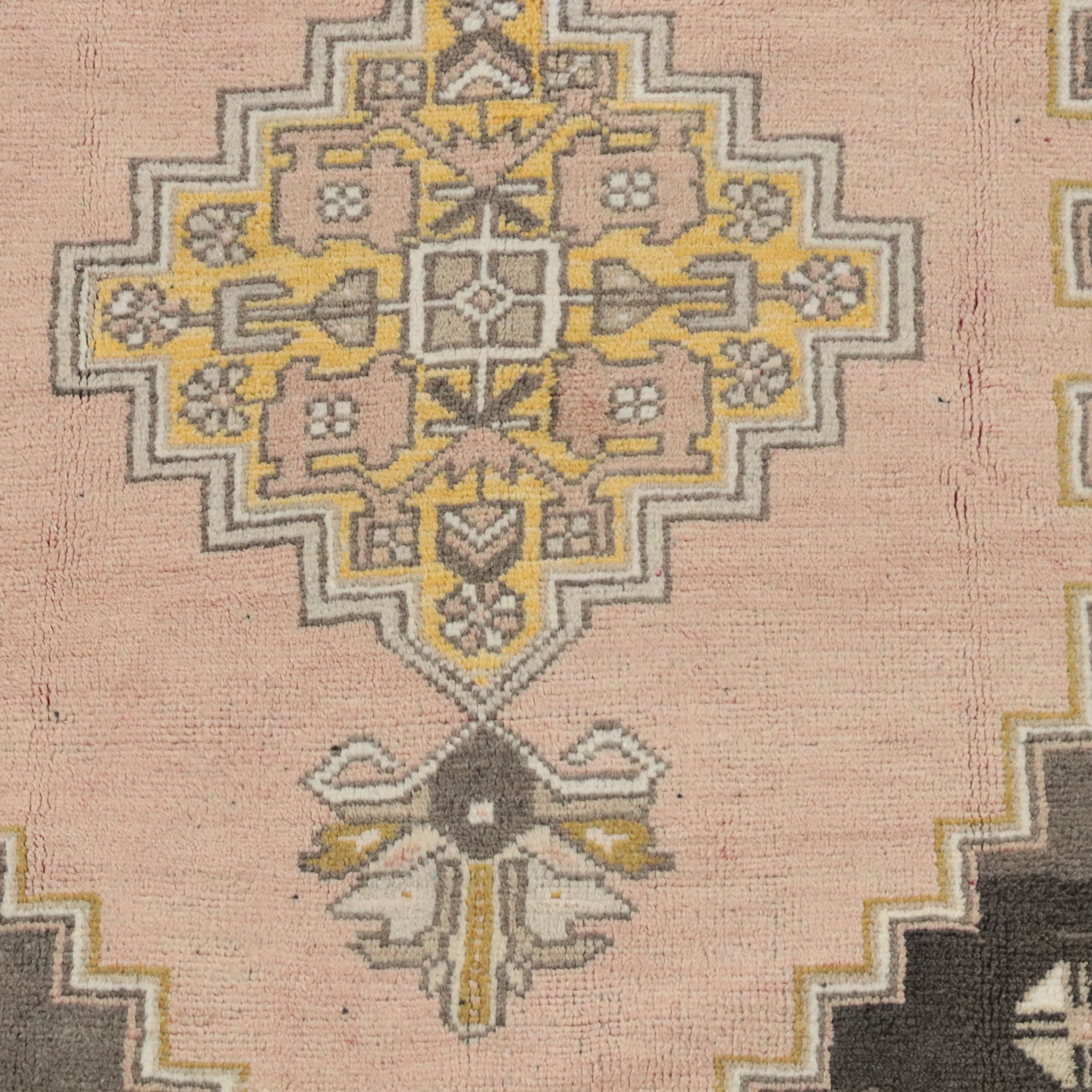 3'10 x 6'9 Hand-Knotted Turkish Konya Area Rug