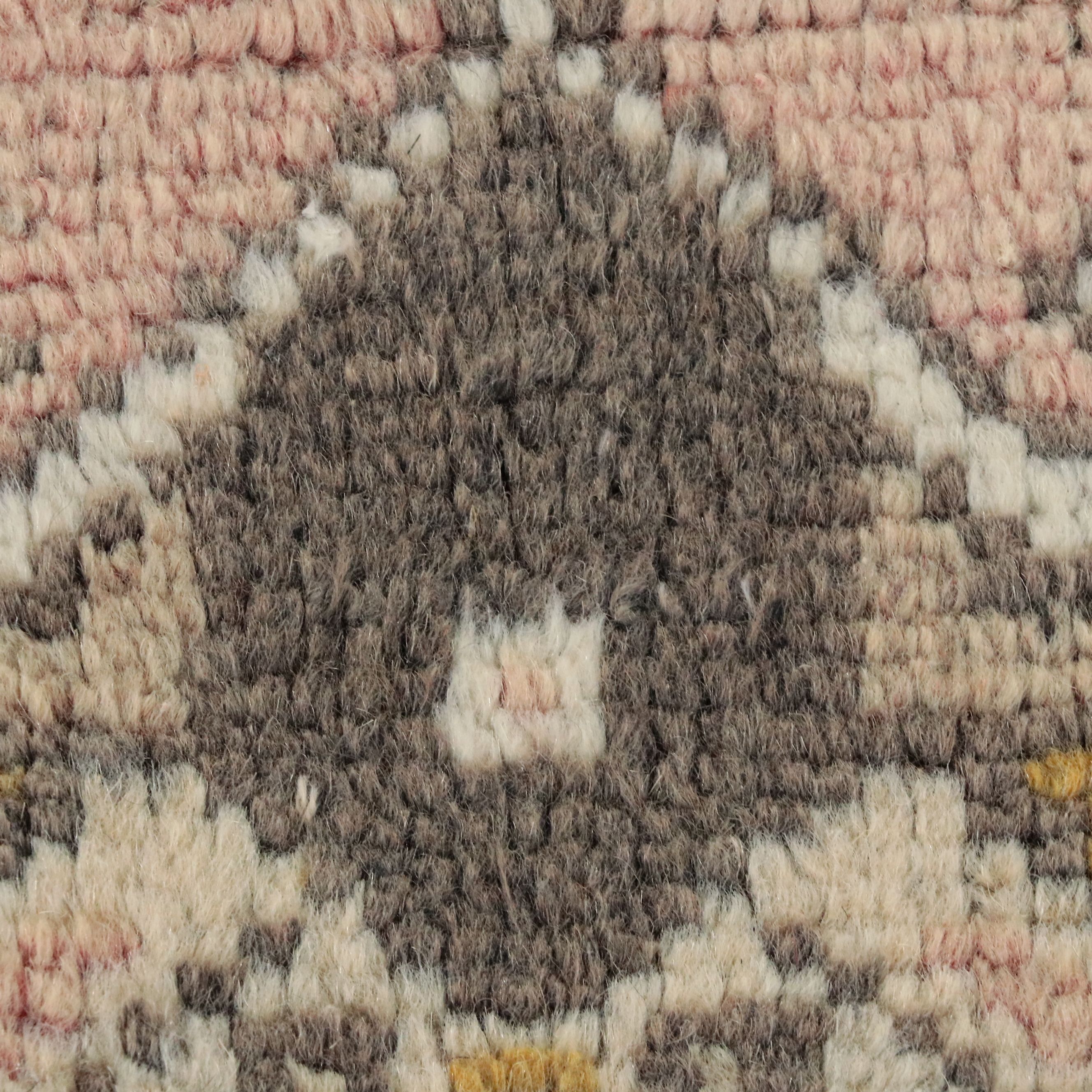 3'10 x 6'9 Hand-Knotted Turkish Konya Area Rug