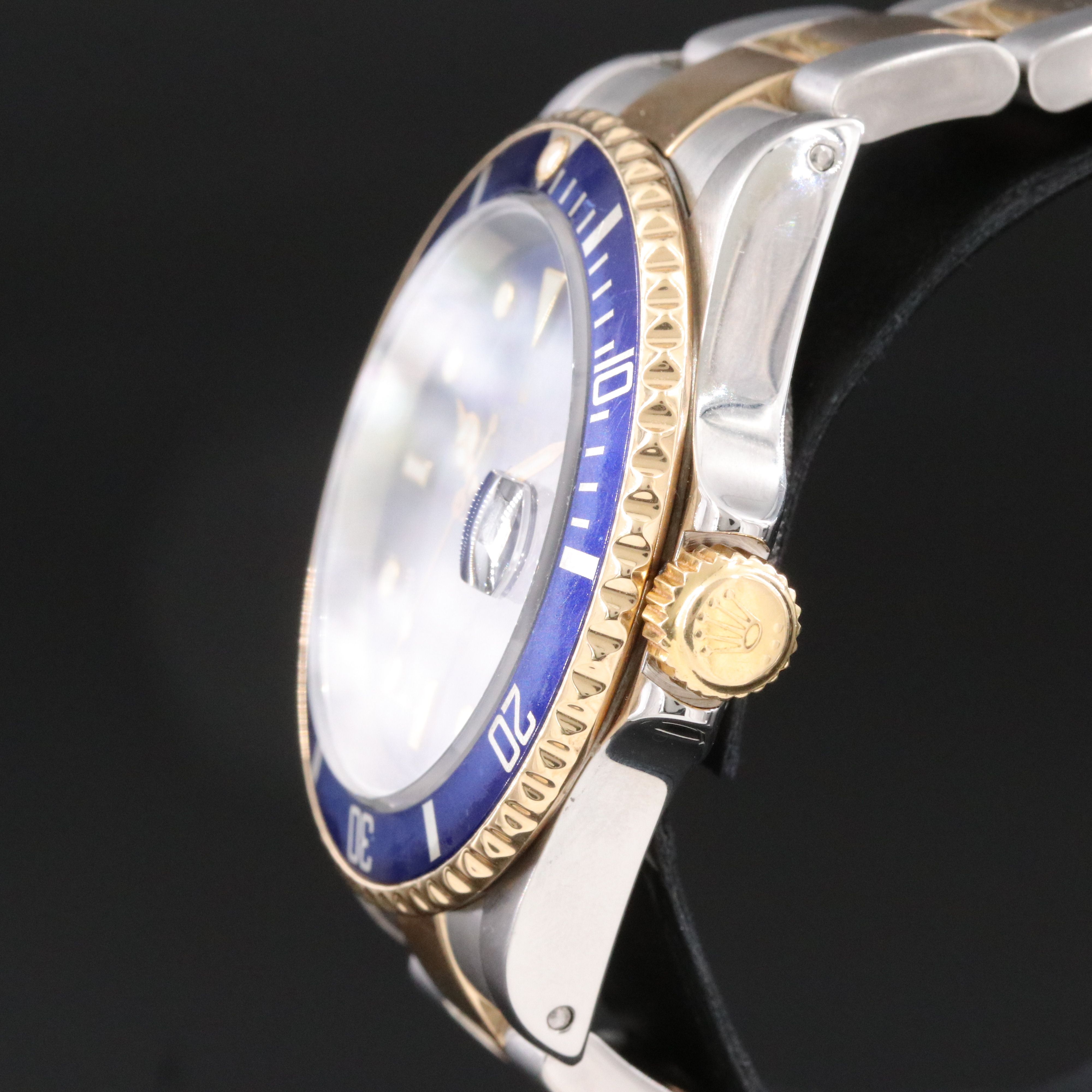 2002 Rolex Submariner Blue Ref. 16613 Gold & Steel Watch