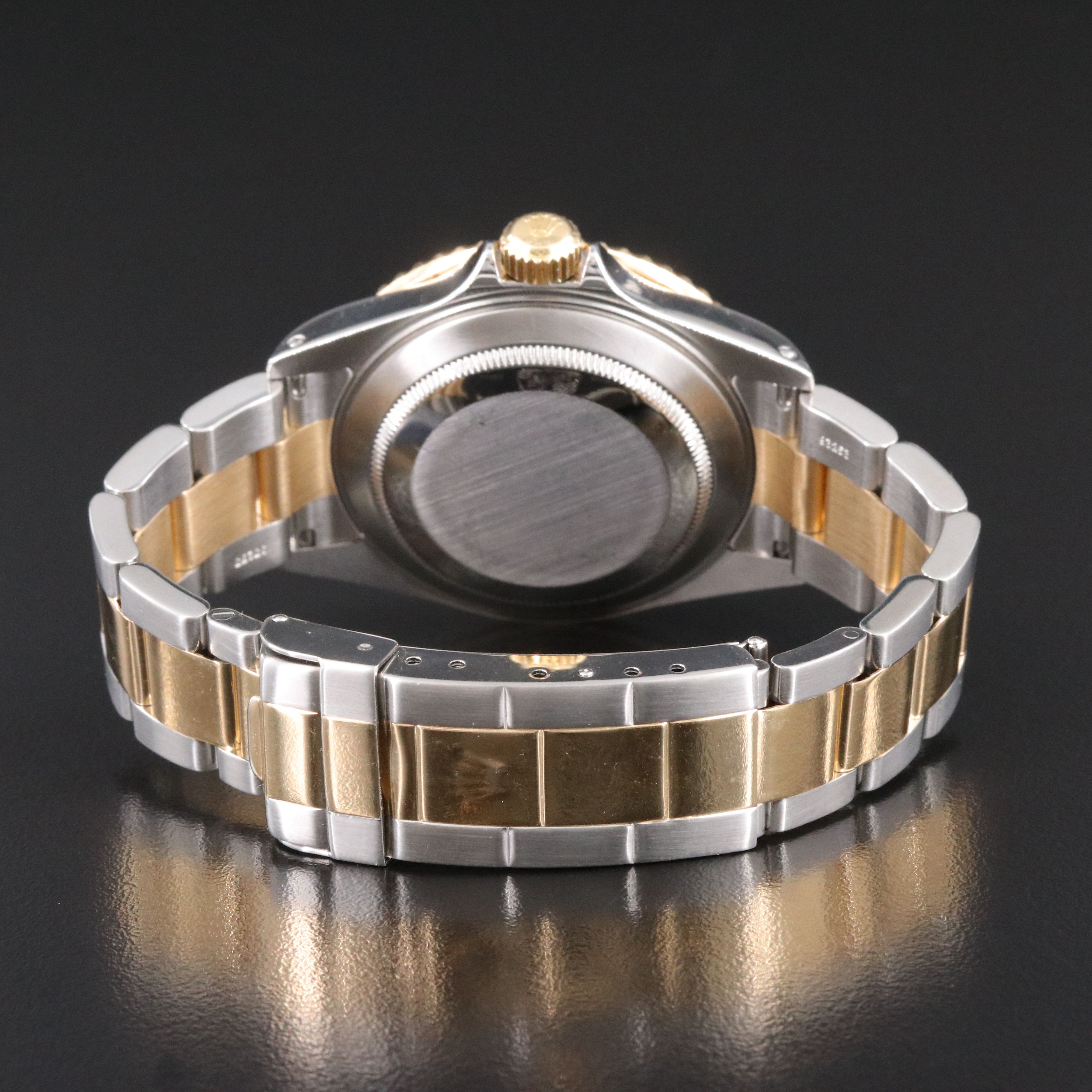 2002 Rolex Submariner Blue Ref. 16613 Gold & Steel Watch