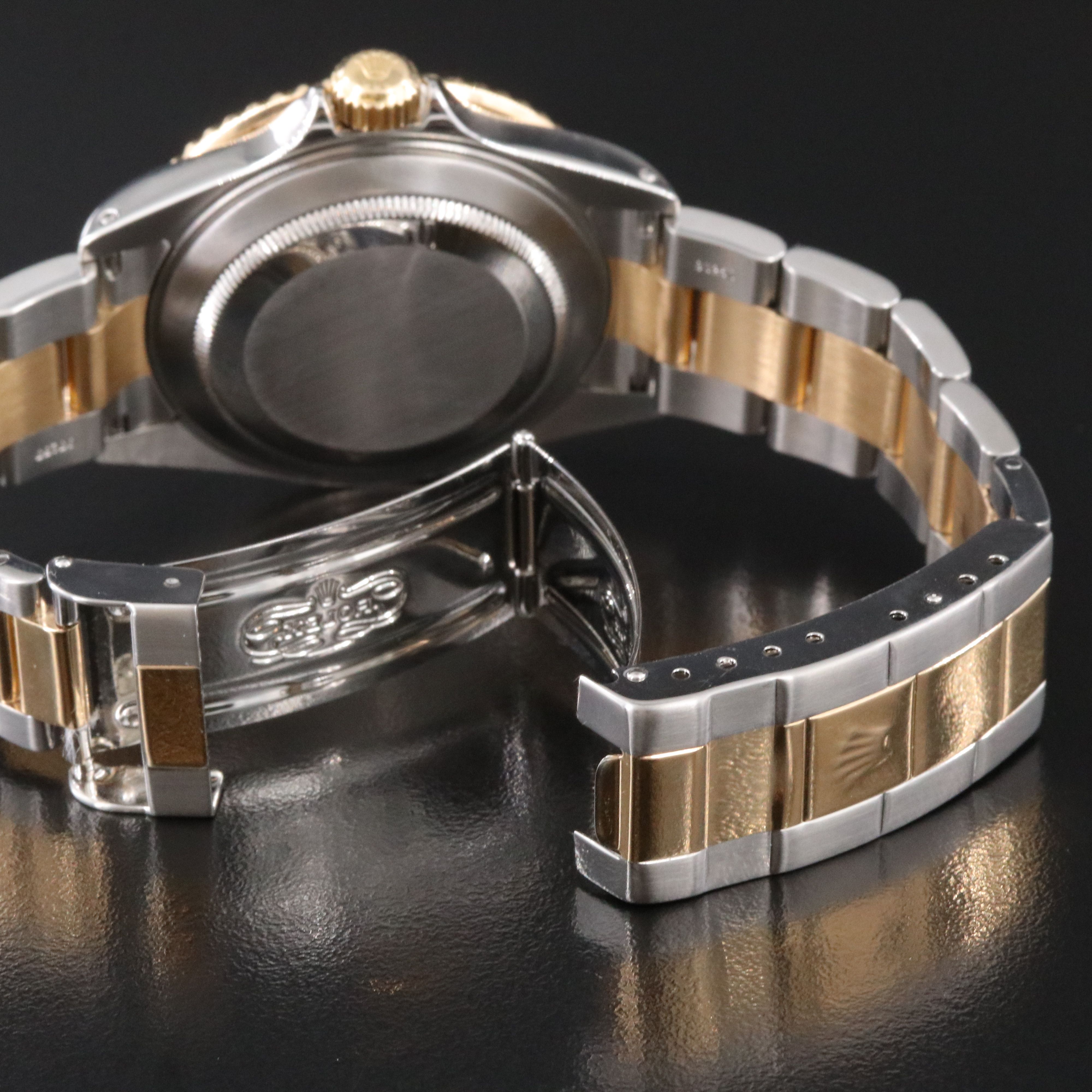 2002 Rolex Submariner Blue Ref. 16613 Gold & Steel Watch