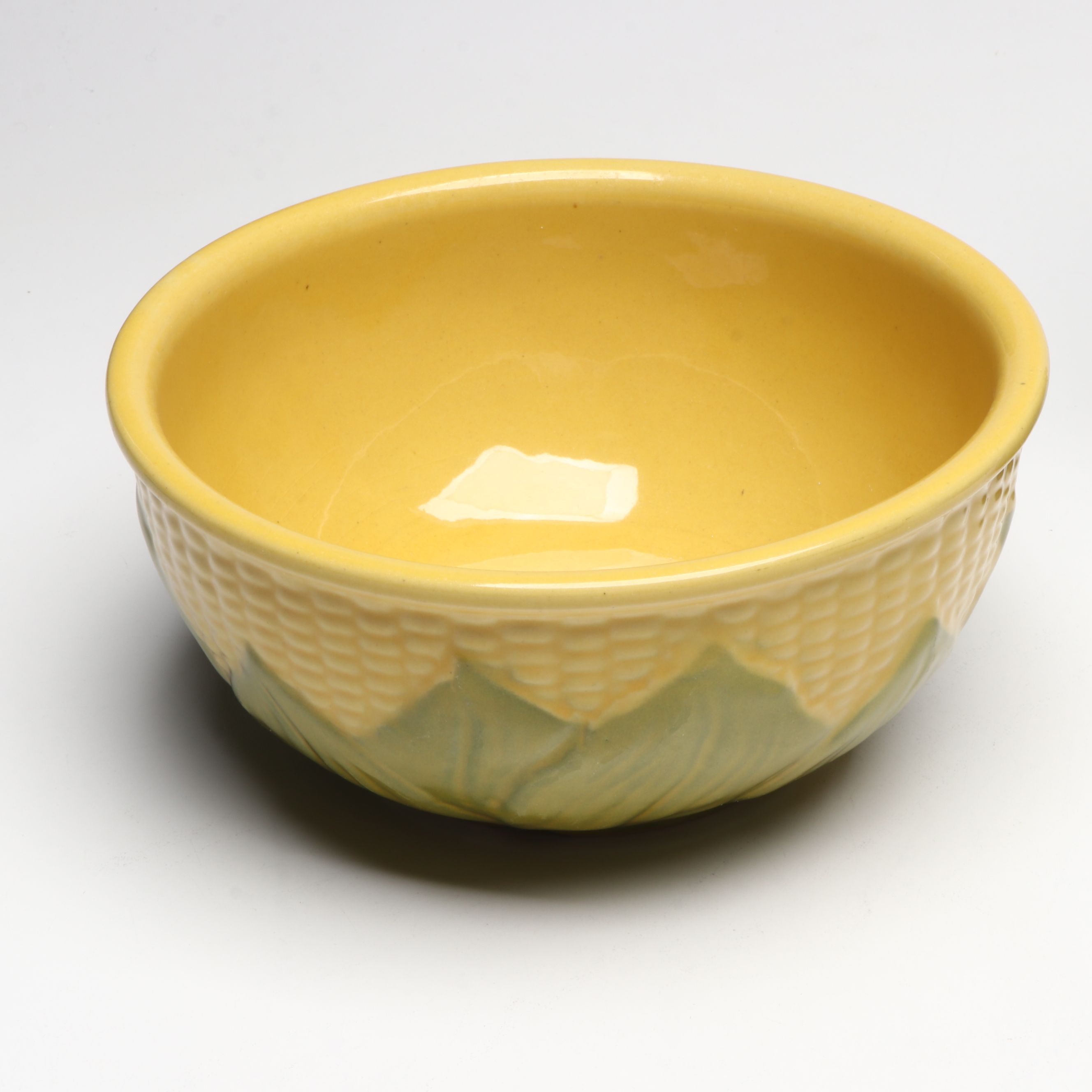 Shawnee Pottery "Corn King" Pitchers and Bowls, Mid-20th Century