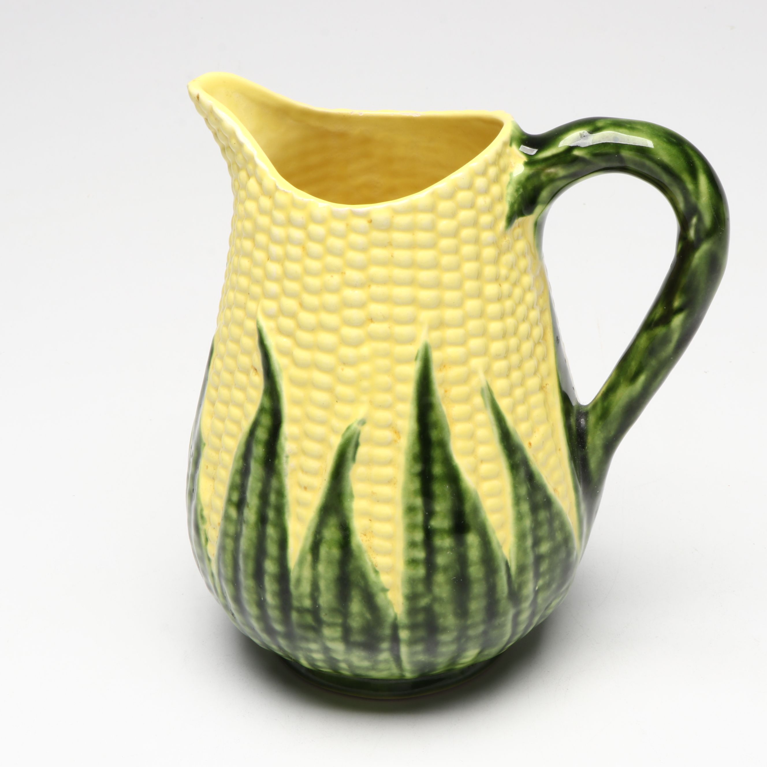 Shawnee Pottery "Corn King" Pitchers and Bowls, Mid-20th Century