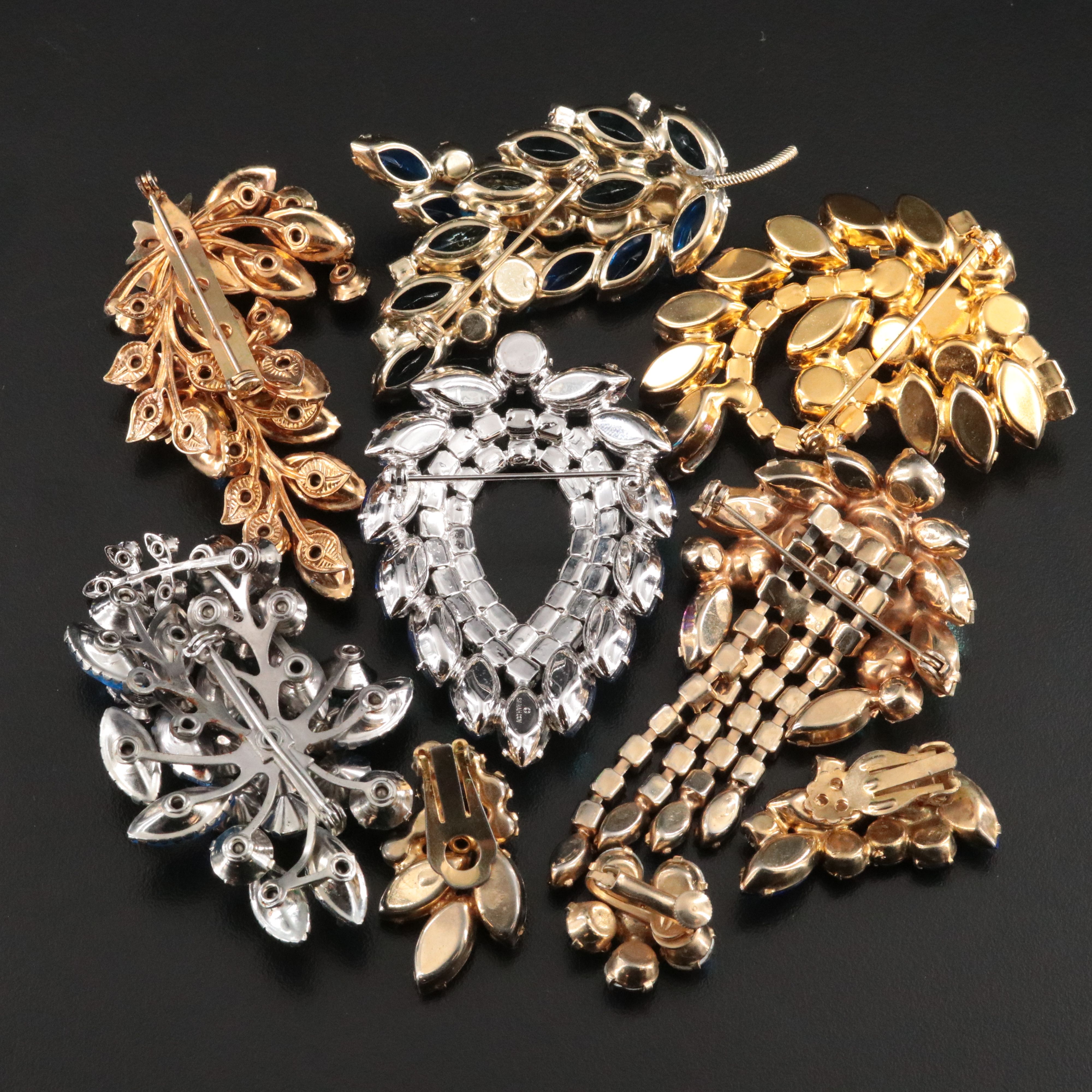 Lewis Segal, Juliana and Aurora Borealis Featured in Rhinestone Jewelry