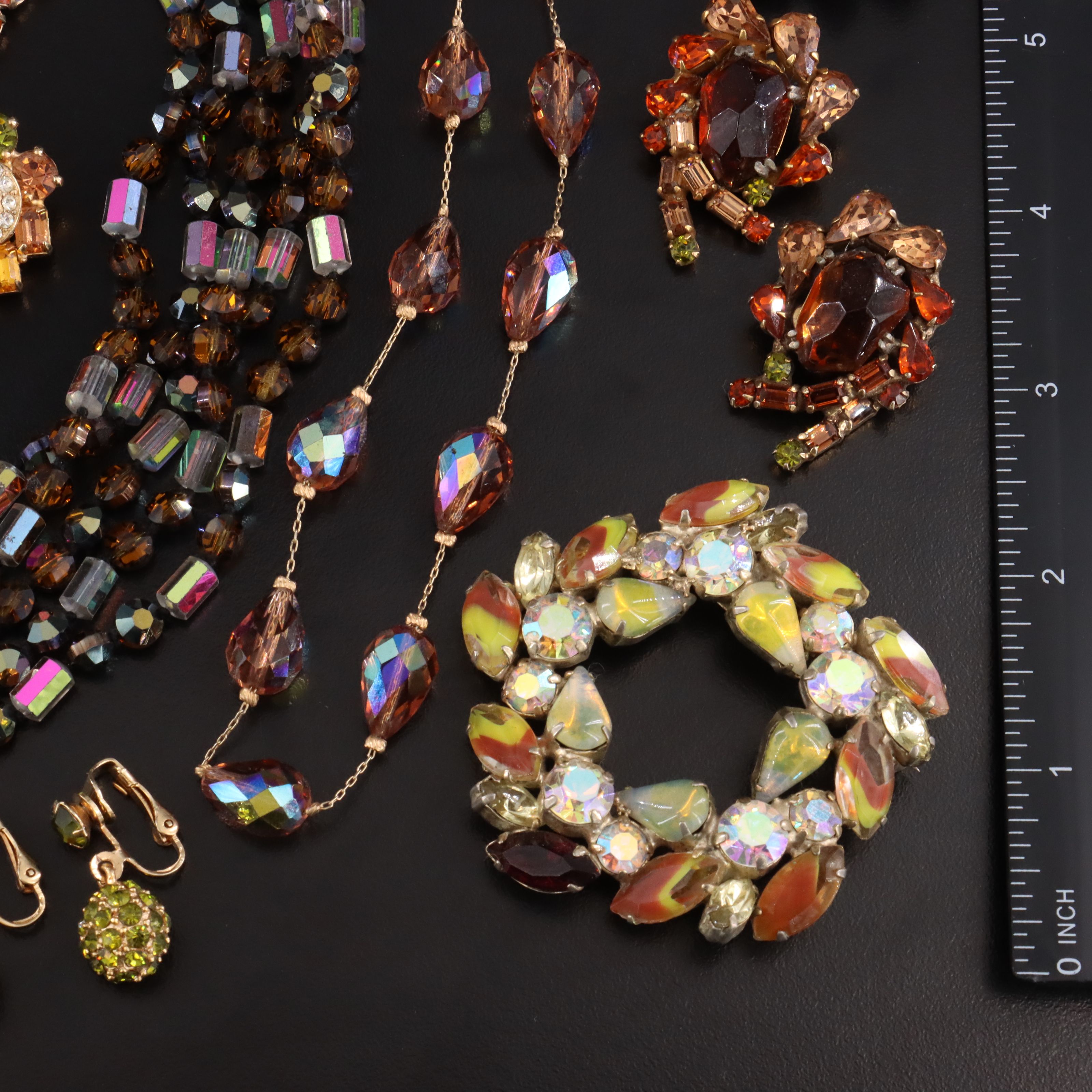 Weiss, Vendôme & Kramer ft. in Vintage Crystal, Givré Glass & Rhinestone Jewelry