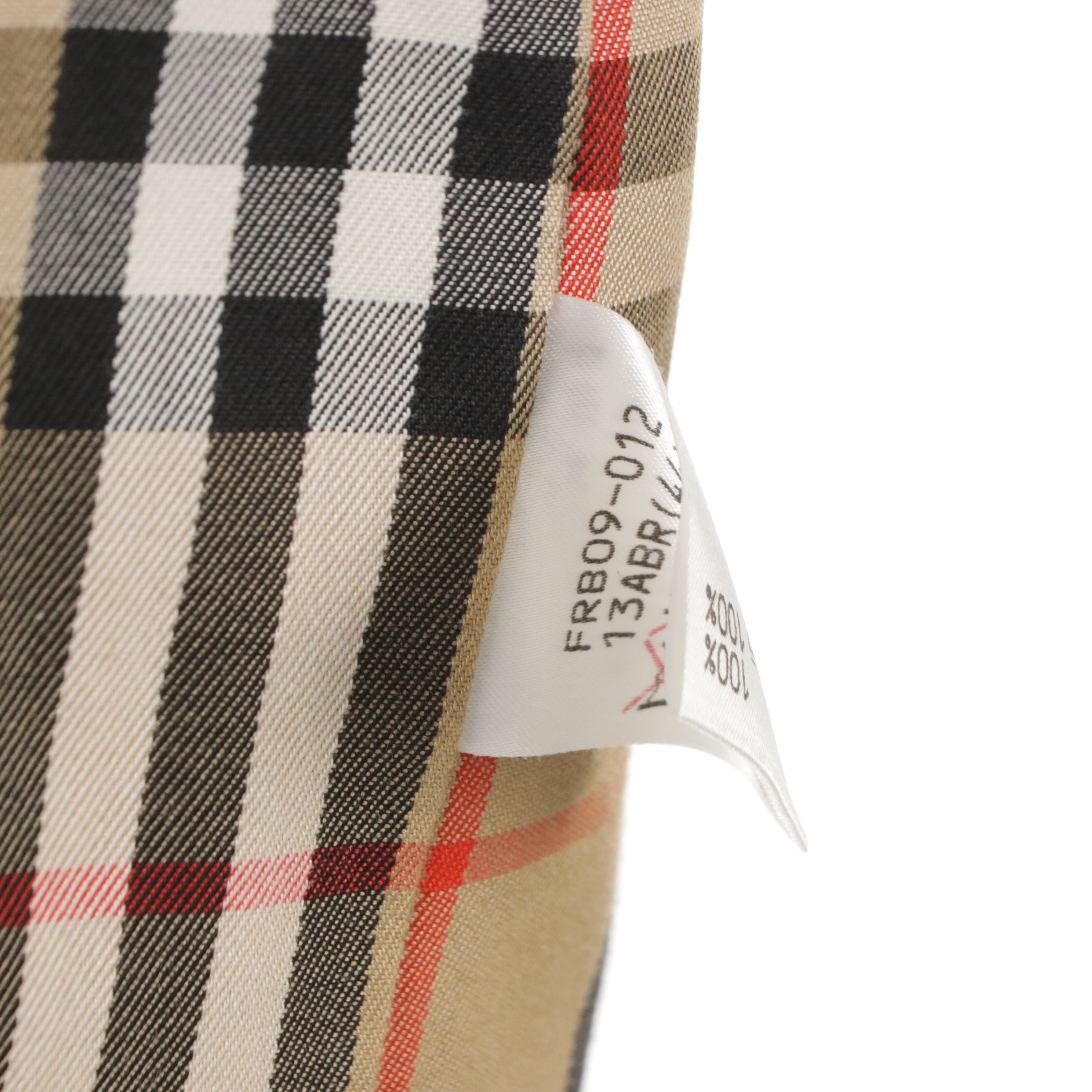 Burberry London Raglan Sleeve Raincoat in Cotton