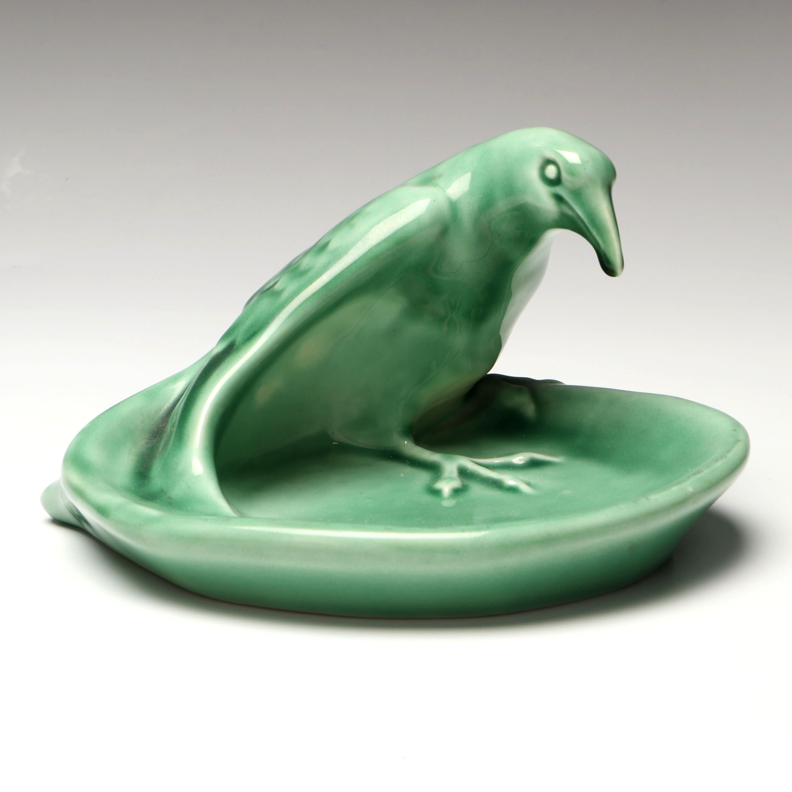 Rookwood Pottery "Rook" Dish, 1949