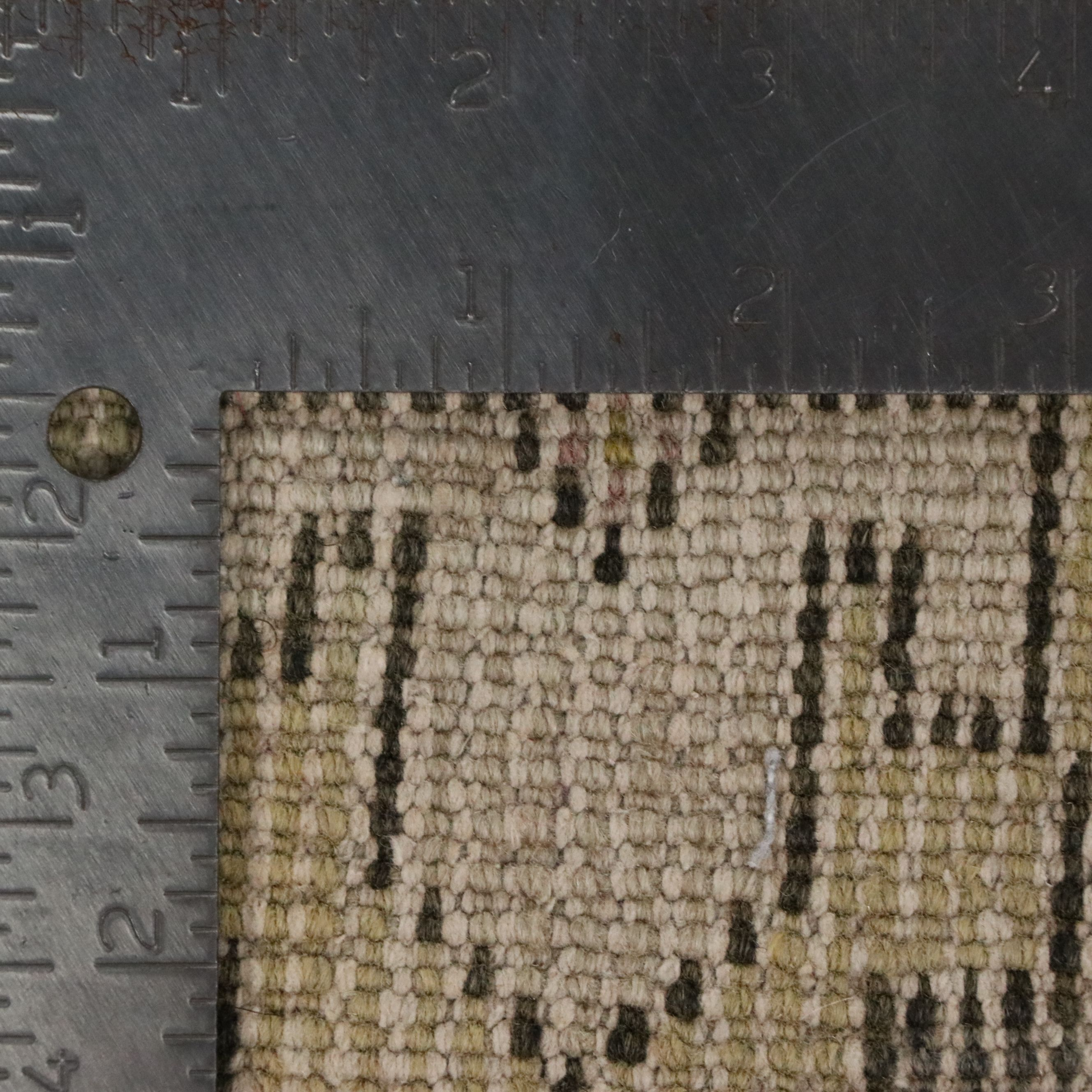 4' x 7'2 Hand-Knotted Turkish Konya Area Rug