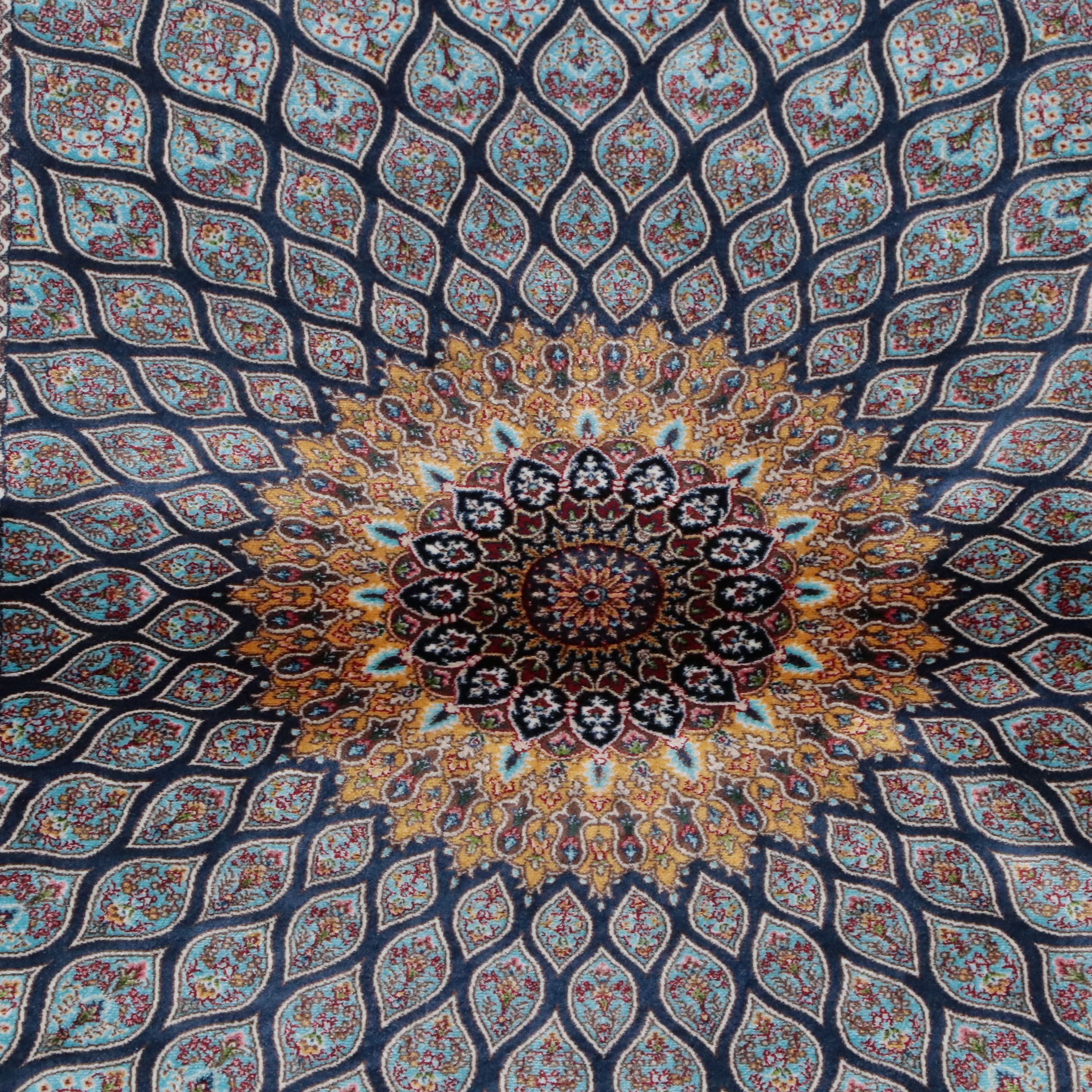 1'11 x 6'4 Machine Made Turkish Qom Carpet Runner