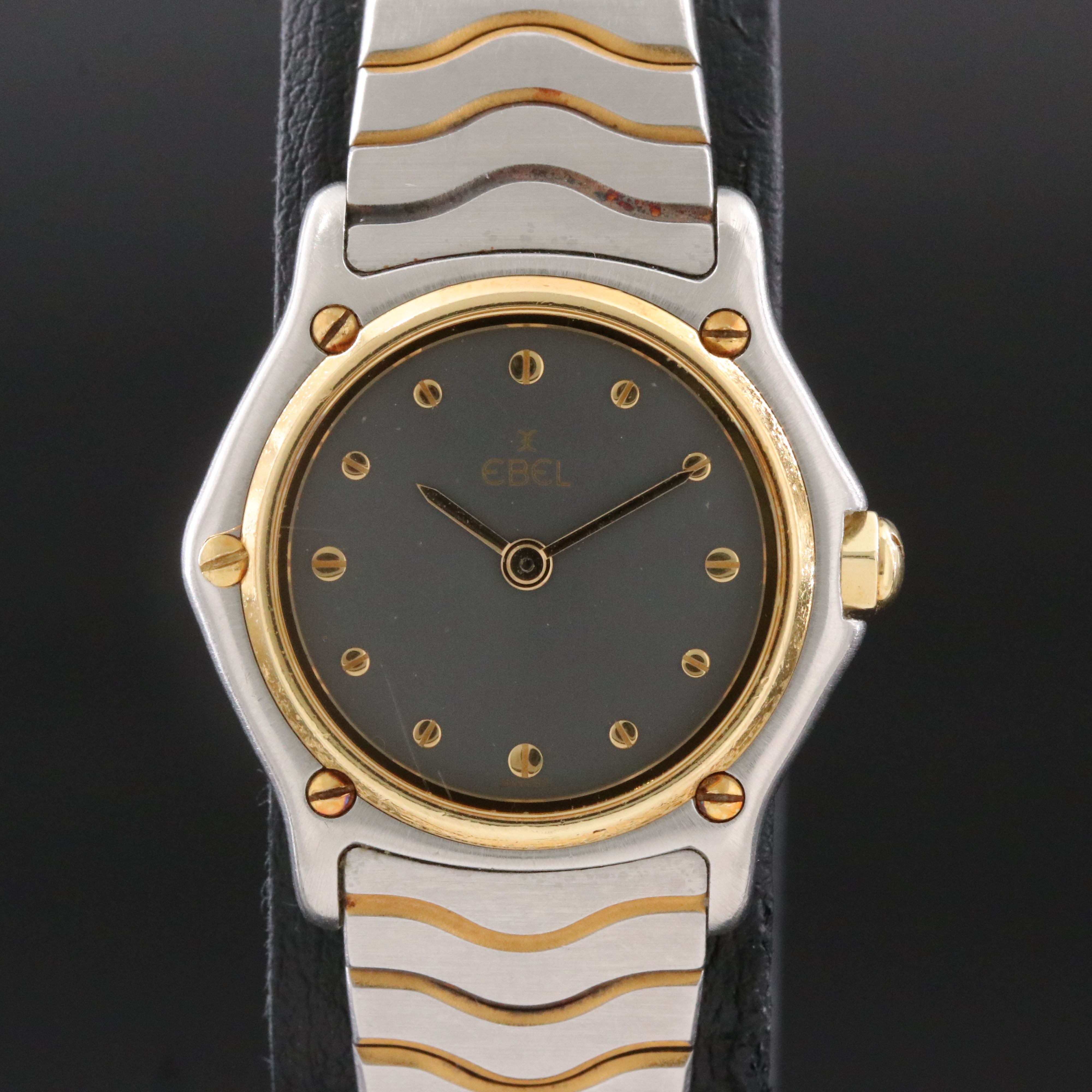 Ebel Mini Classic Wave 18K and Stainless Steel Swiss Quartz Watch