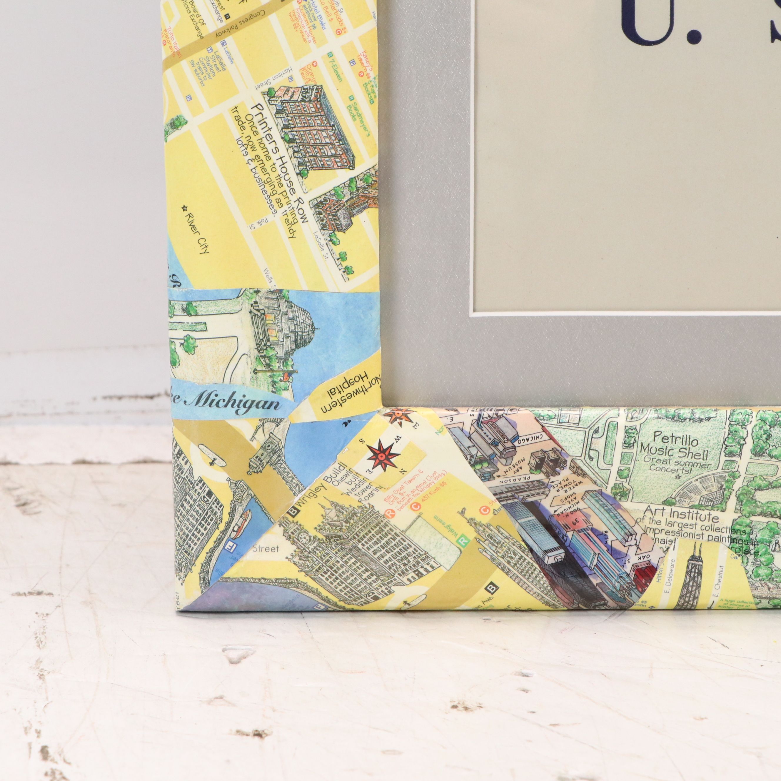 Tom Woodburn Offset Lithograph "Wings Over America," Circa 1939