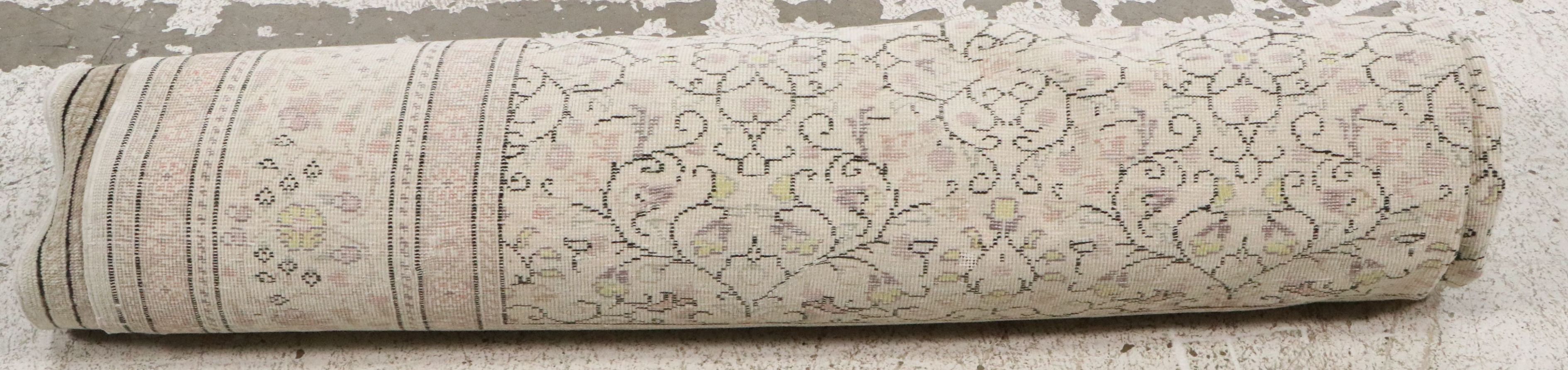 5'4 x 9'5 Hand-Knotted Turkish Oushak Area Rug