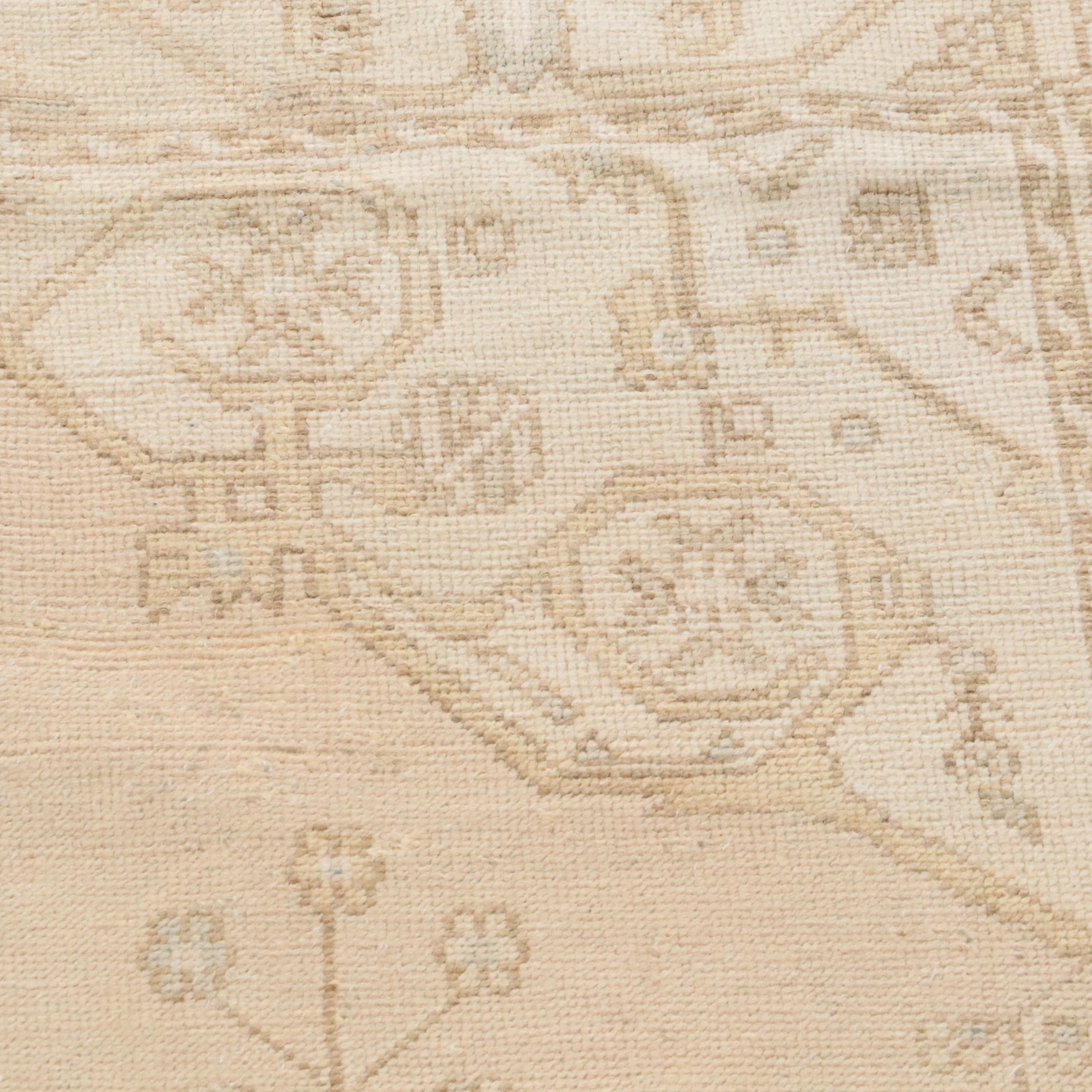 5'4 x 8'11 Hand-Knotted Turkish Oushak Area Rug