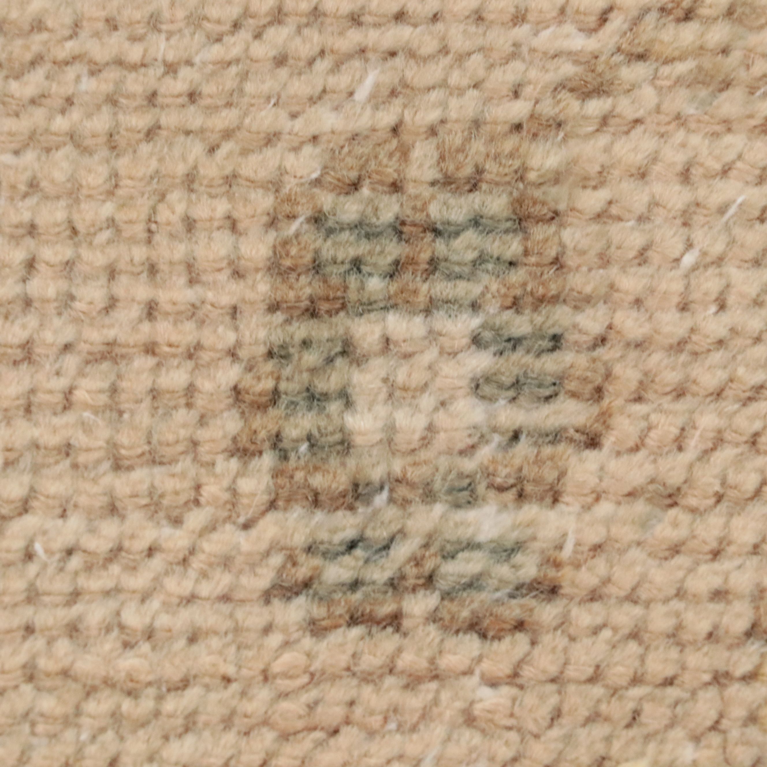 5'4 x 8'11 Hand-Knotted Turkish Oushak Area Rug