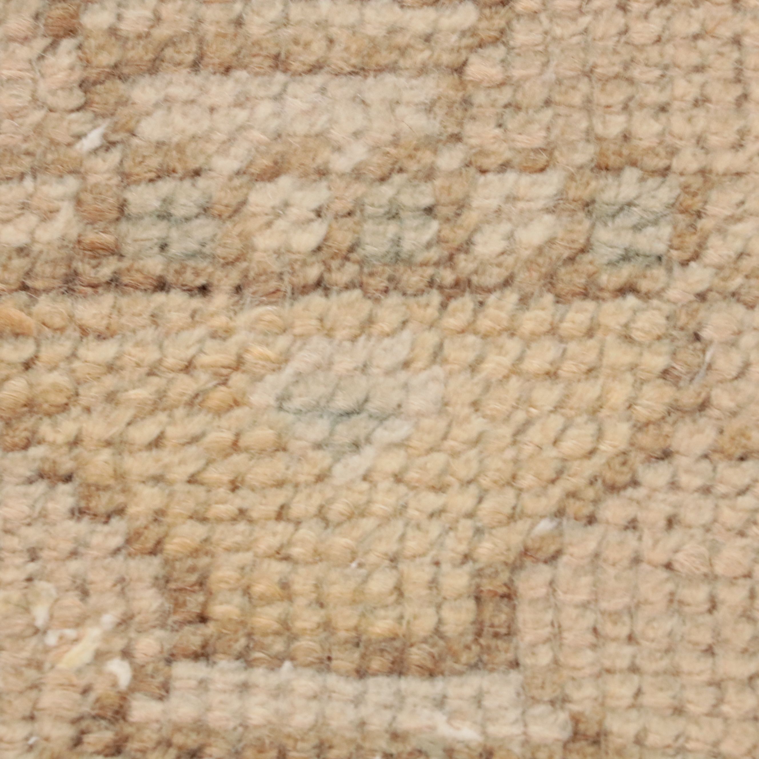 5'4 x 8'11 Hand-Knotted Turkish Oushak Area Rug