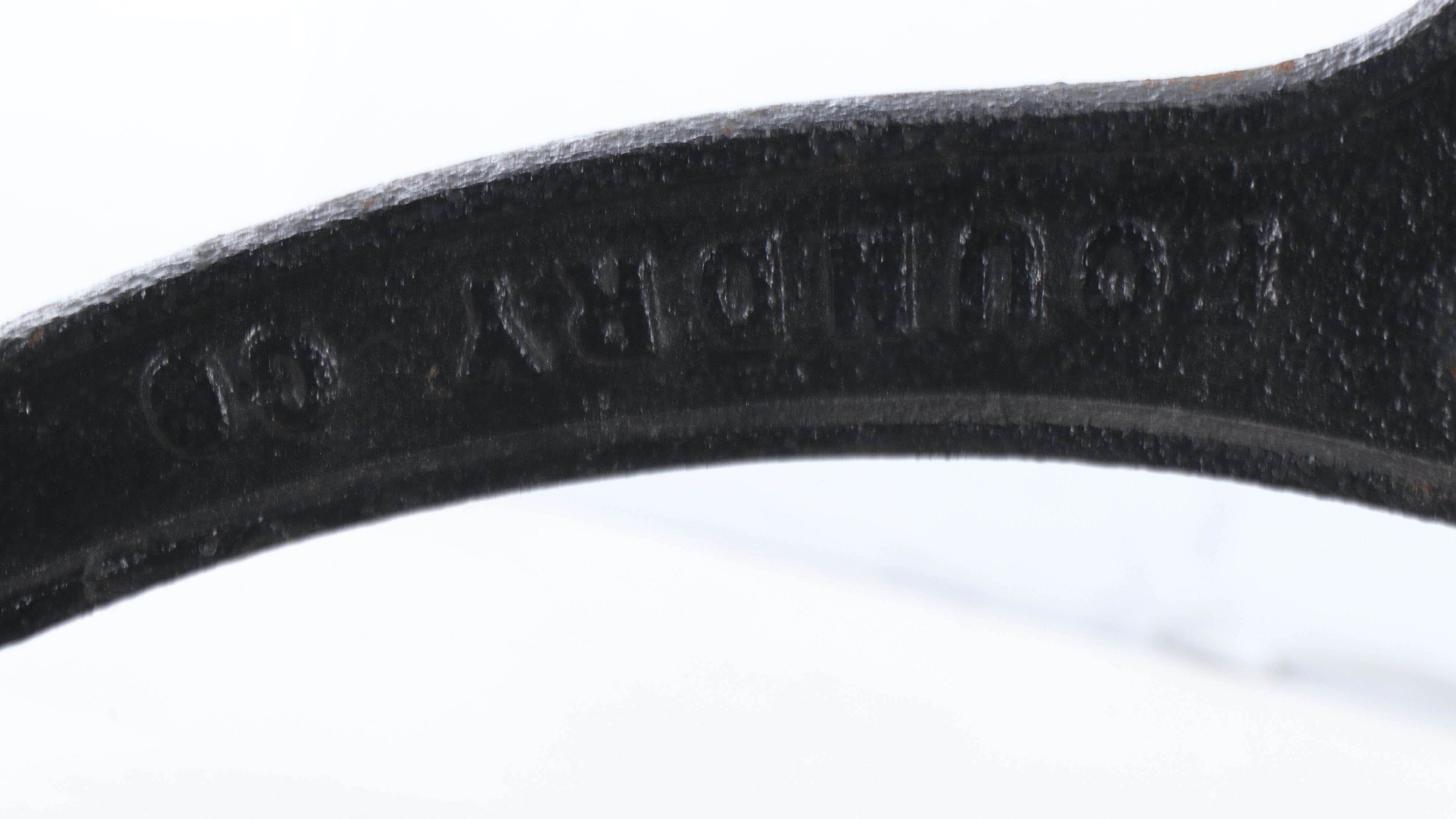 Cast Iron Farm or School Bell with Cast Iron Yoke