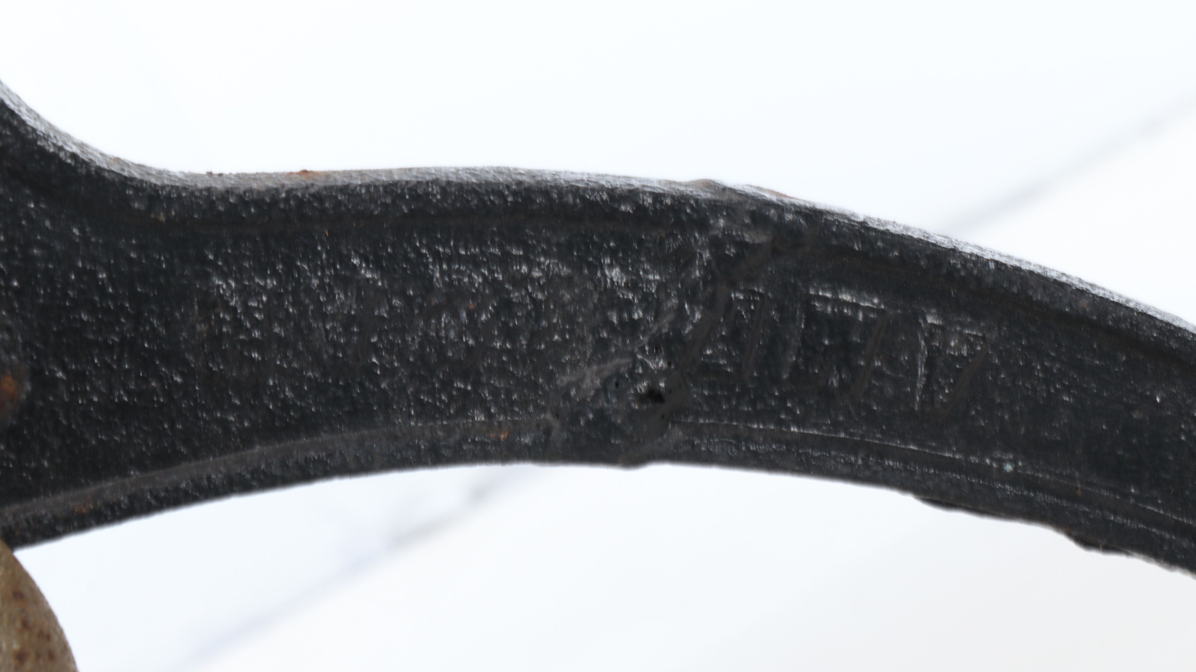 Cast Iron Farm or School Bell with Cast Iron Yoke