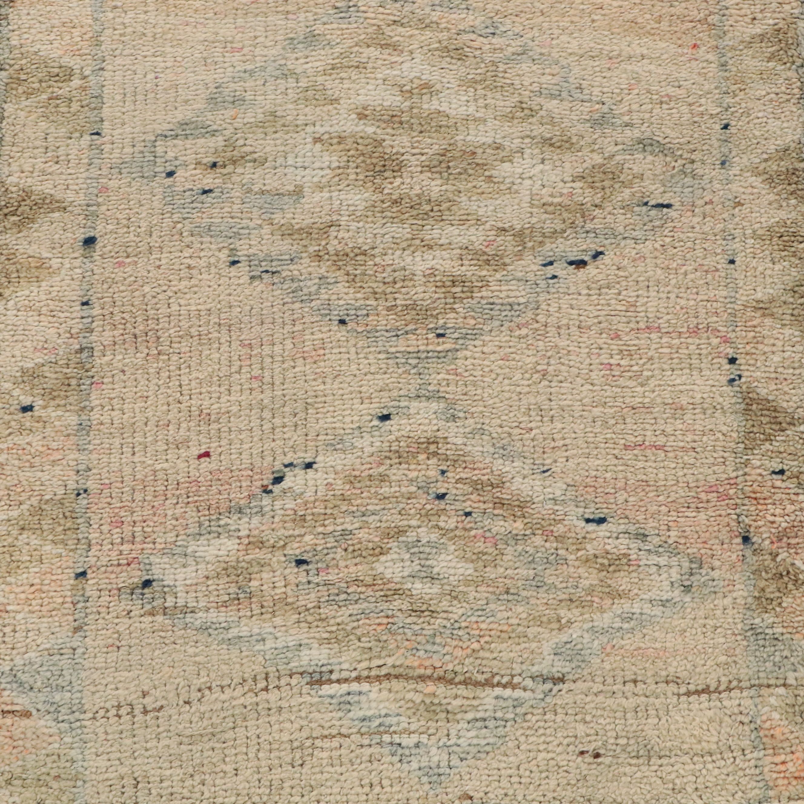 3'2 x 10'2 Hand-Knotted Turkish Anatolian Long Rug
